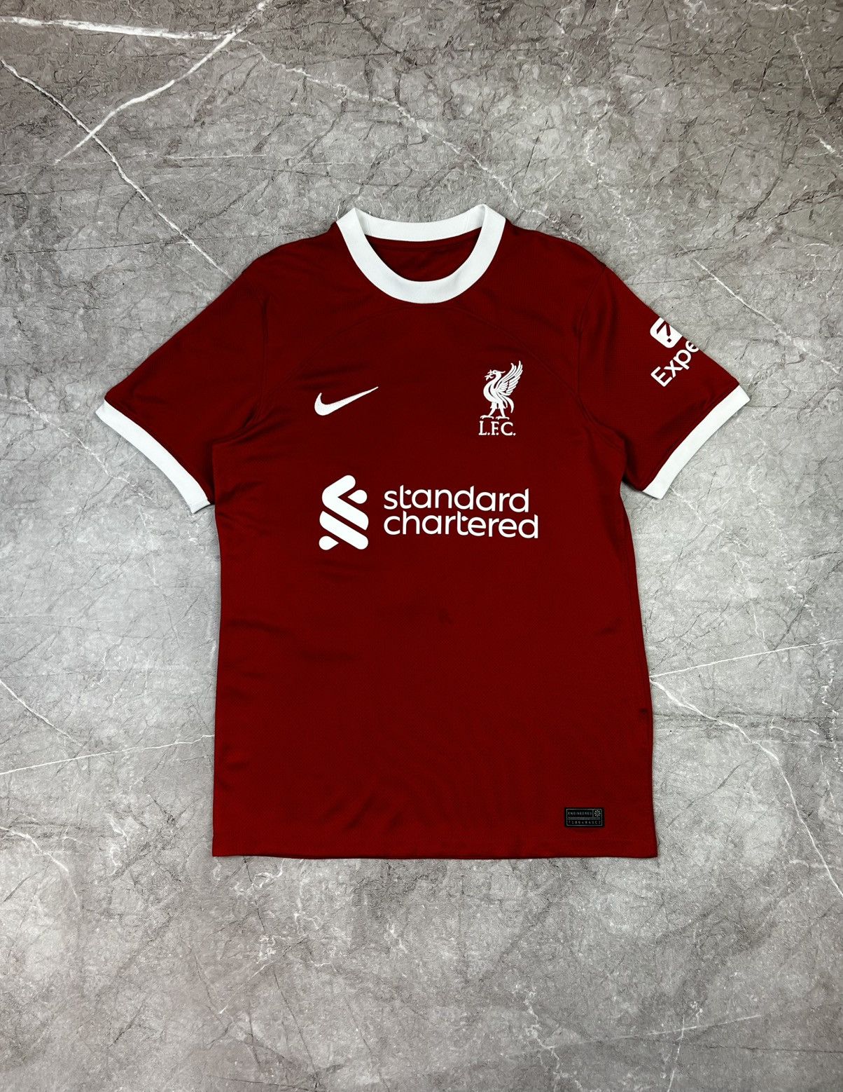 Nike Liverpool FC #14 Henderson Nike Soccer Jersey Football Retro Size US S / EU 44-46 / 1 - 2 Thumbnail