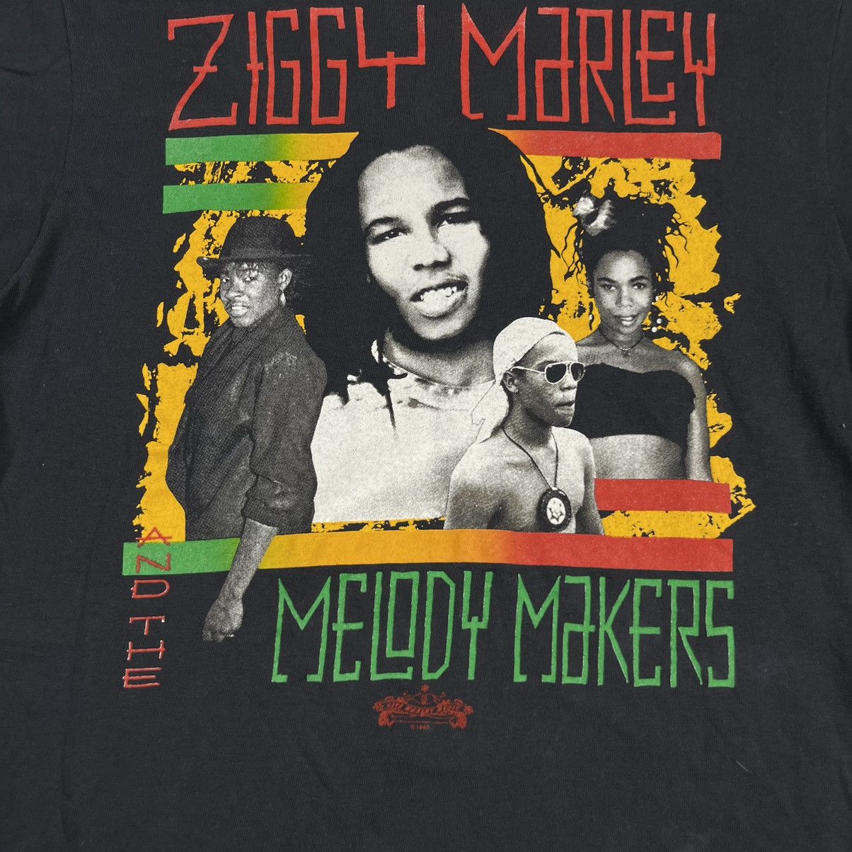 Rap Tees × Vintage Ziggy Marley And The Melody Makers One Bright Day World Tour Size US L / EU 52-54 / 3 - 4 Thumbnail