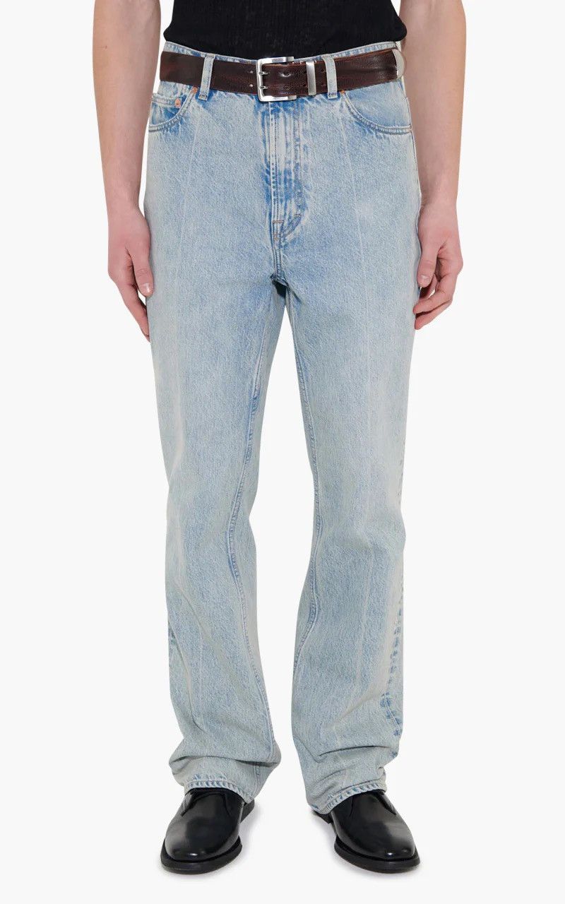 Our Legacy 70s Cut Jeans Bleach Crease Denim Size US 31 - 5 Thumbnail