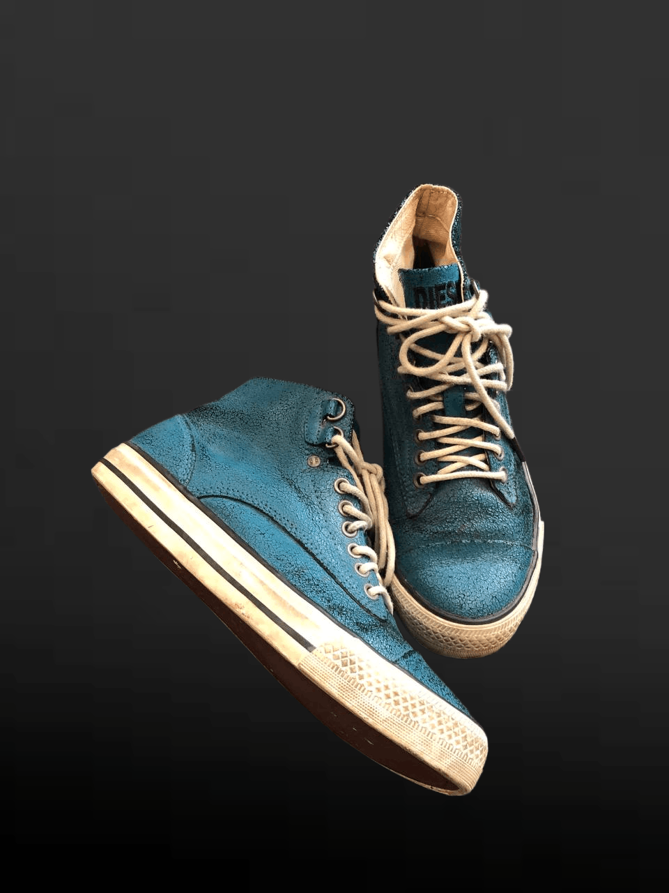 Diesel VINTAGE Y2K DIESEL HYPE JAPAN STYLE ACTIVE STRAP SNEAKERS Size US 7 / IT 37 - 1 Thumbnail