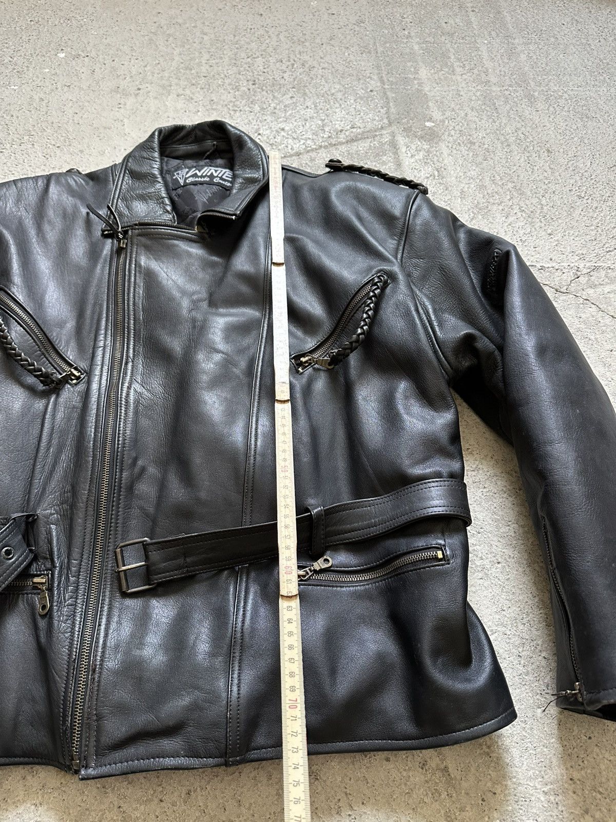 Other Leather Jacket Wintex Black size - 44 Size US S / EU 44-46 / 1 - 15 Thumbnail
