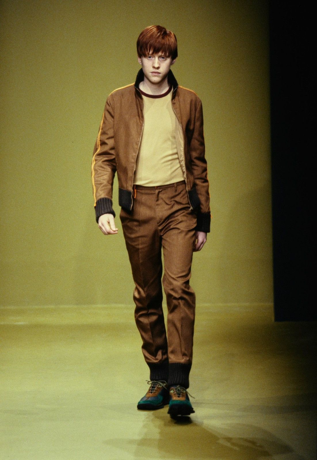 Miu Miu Miu Miu F/W1999 Runway sample Changeant Fabric track Jacket Size US M / EU 48-50 / 2 - 2 Thumbnail