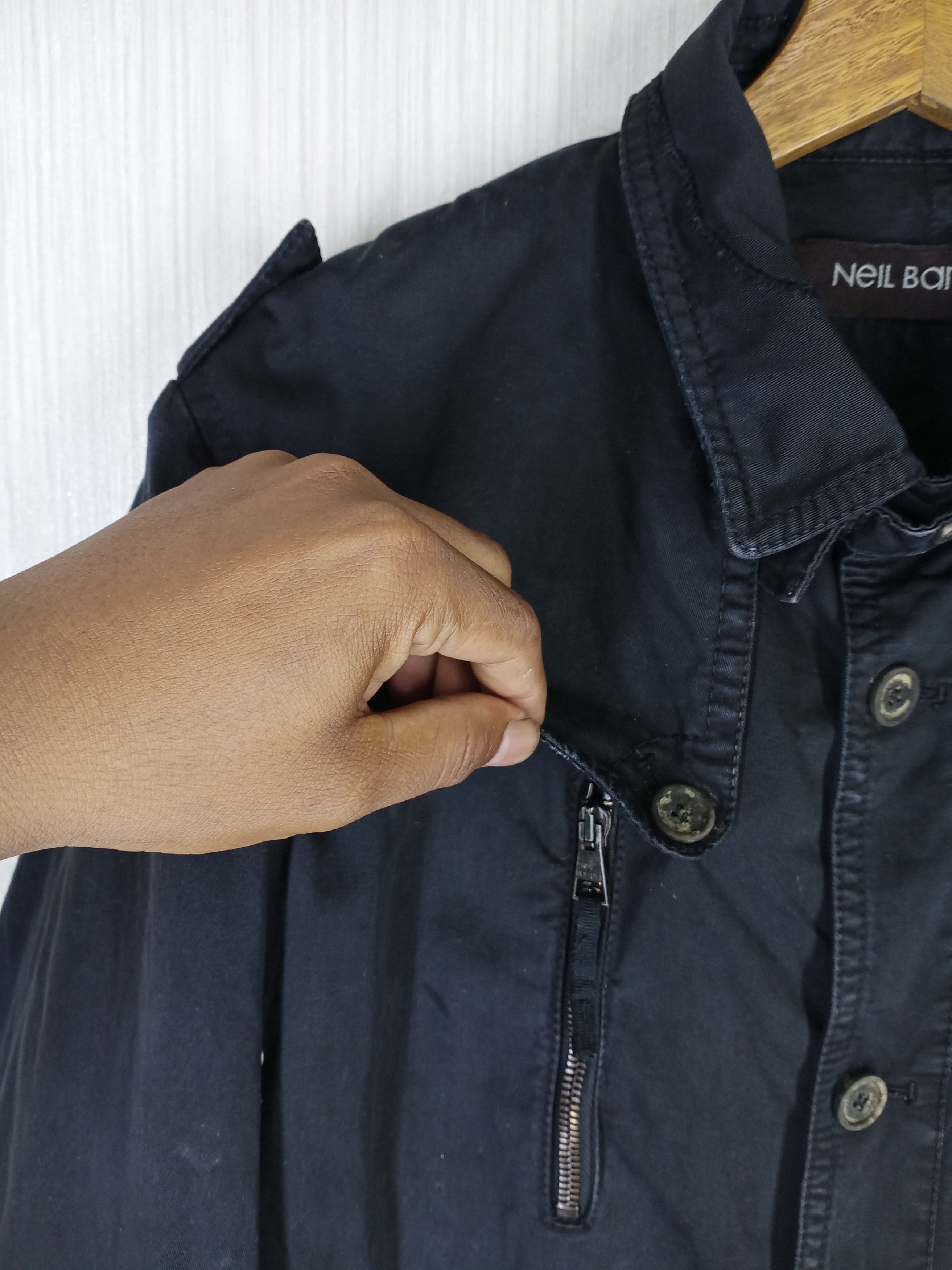 Neil Barrett Neil Barrett Blouson Jacket Nice Design Size US S / EU 44-46 / 1 - 9 Thumbnail