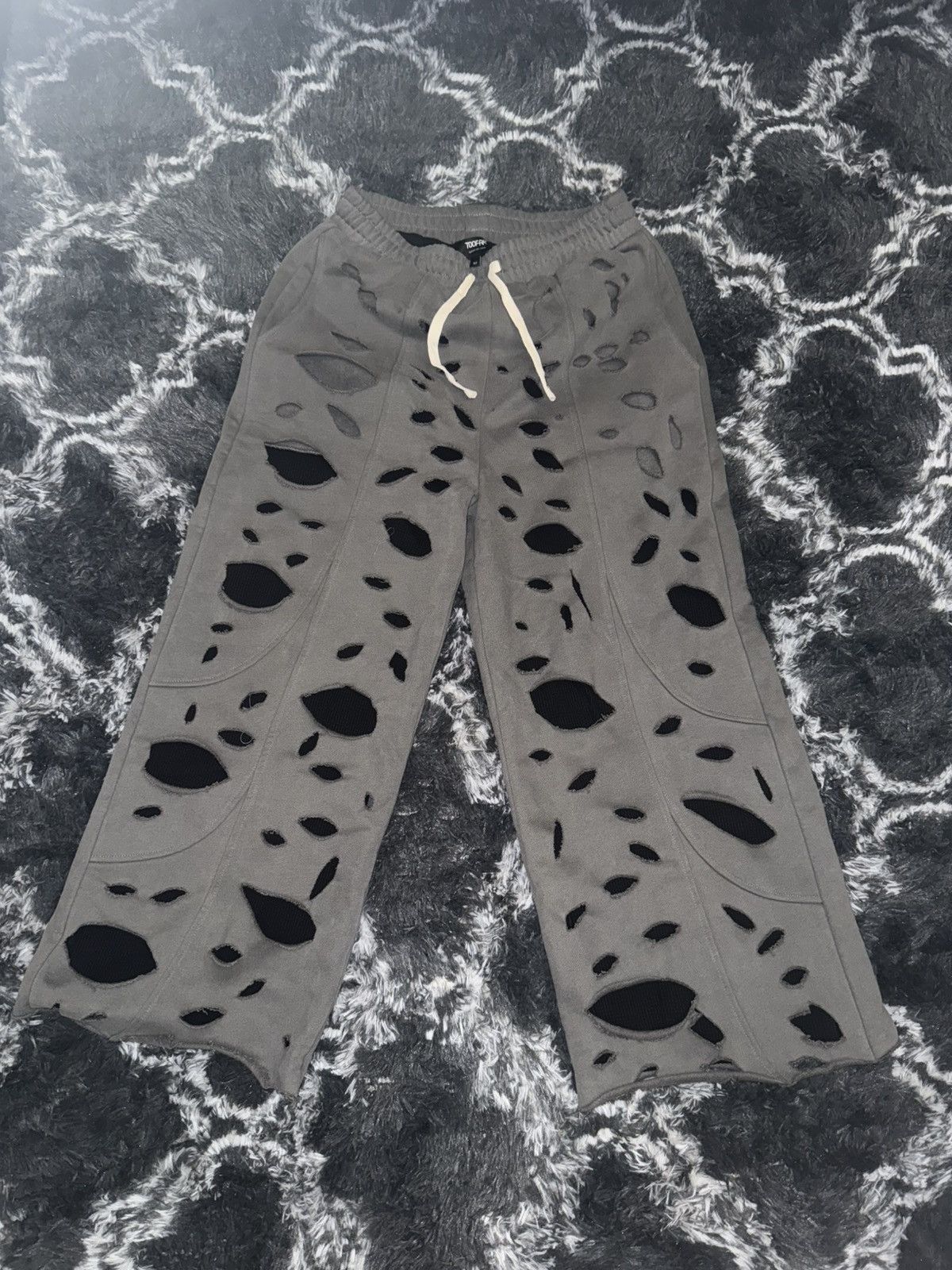 Other TOOFAR Distressed Sweatpants Size US 34 / EU 50 - 1 Thumbnail