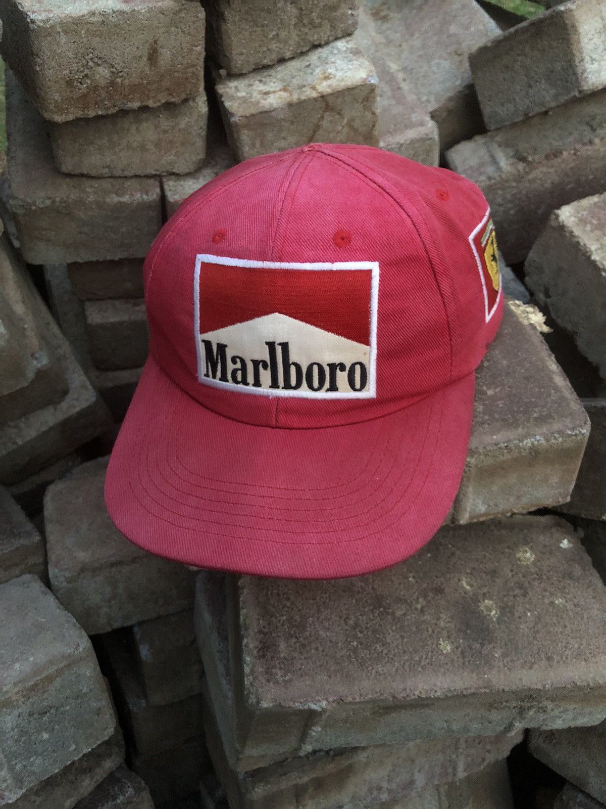 Marlboro 🚫 SOLD 🚫 Vintage Marlboro Racing x Ferrari Hat Size ONE SIZE - 1 Thumbnail