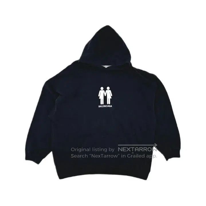 Balenciaga Balenciaga Pride 22 Black Hooded Sweatshirt. Size US XS / EU 42 / 0 - 2 Thumbnail