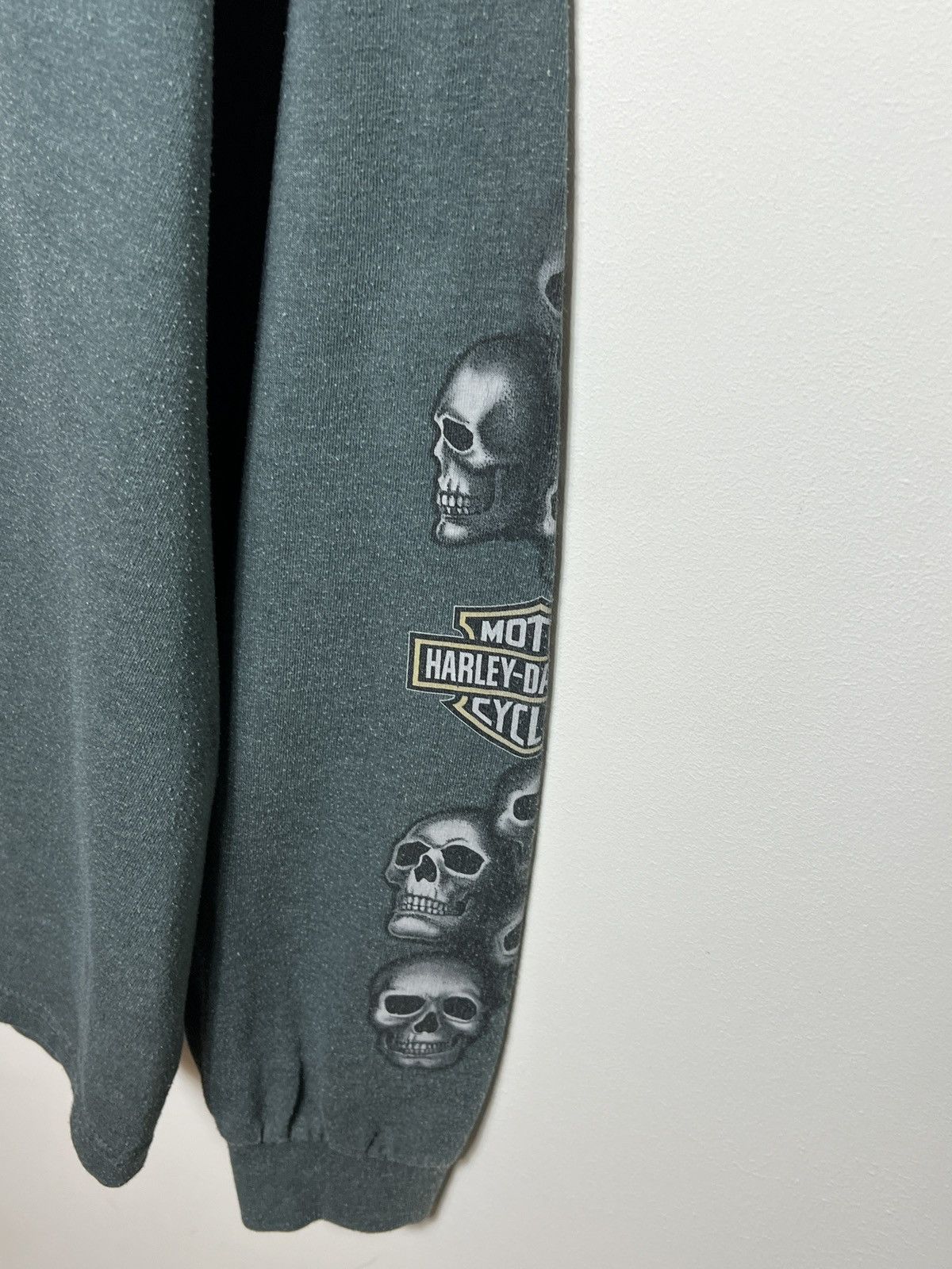 Harley Davidson harley davidson y2k 2008 longsleeve vintage l-xl Size US L / EU 52-54 / 3 - 7 Thumbnail