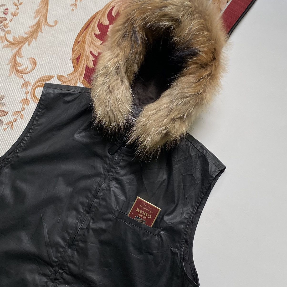 If Six Was Nine × Le Grande Bleu (L.G.B.) × Tornado Mart RARE❤️‍🔥 Tornado mart fur Vest Size US M / EU 48-50 / 2 - 3 Thumbnail
