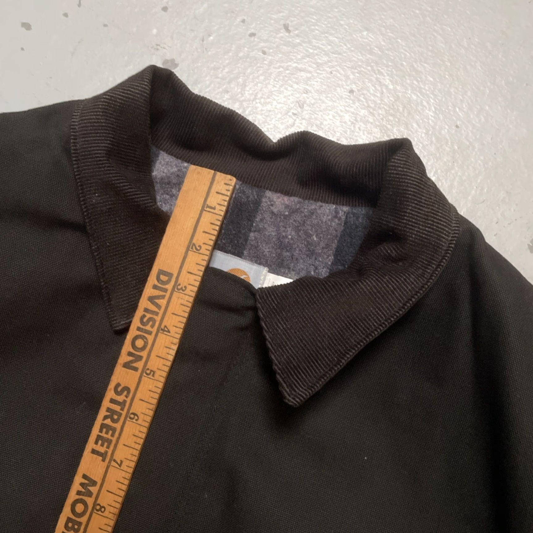 Carhartt VINTAGE Carhartt C04 Canvas Lined Utility Chore Jacket Black 46 NWOT USA 90s Workwear Mens Jacket Size US S / EU 44-46 / 1 - 4 Thumbnail