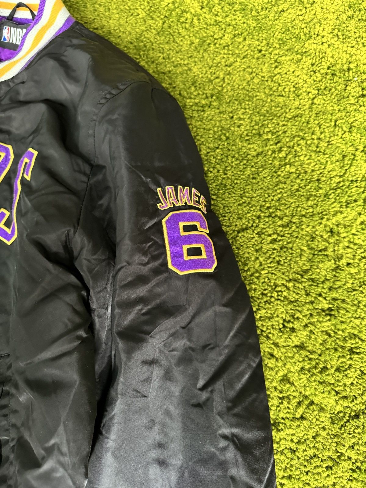 NBA NBA Lakers official varsity bomber jacket Size US M / EU 48-50 / 2 - 8 Thumbnail