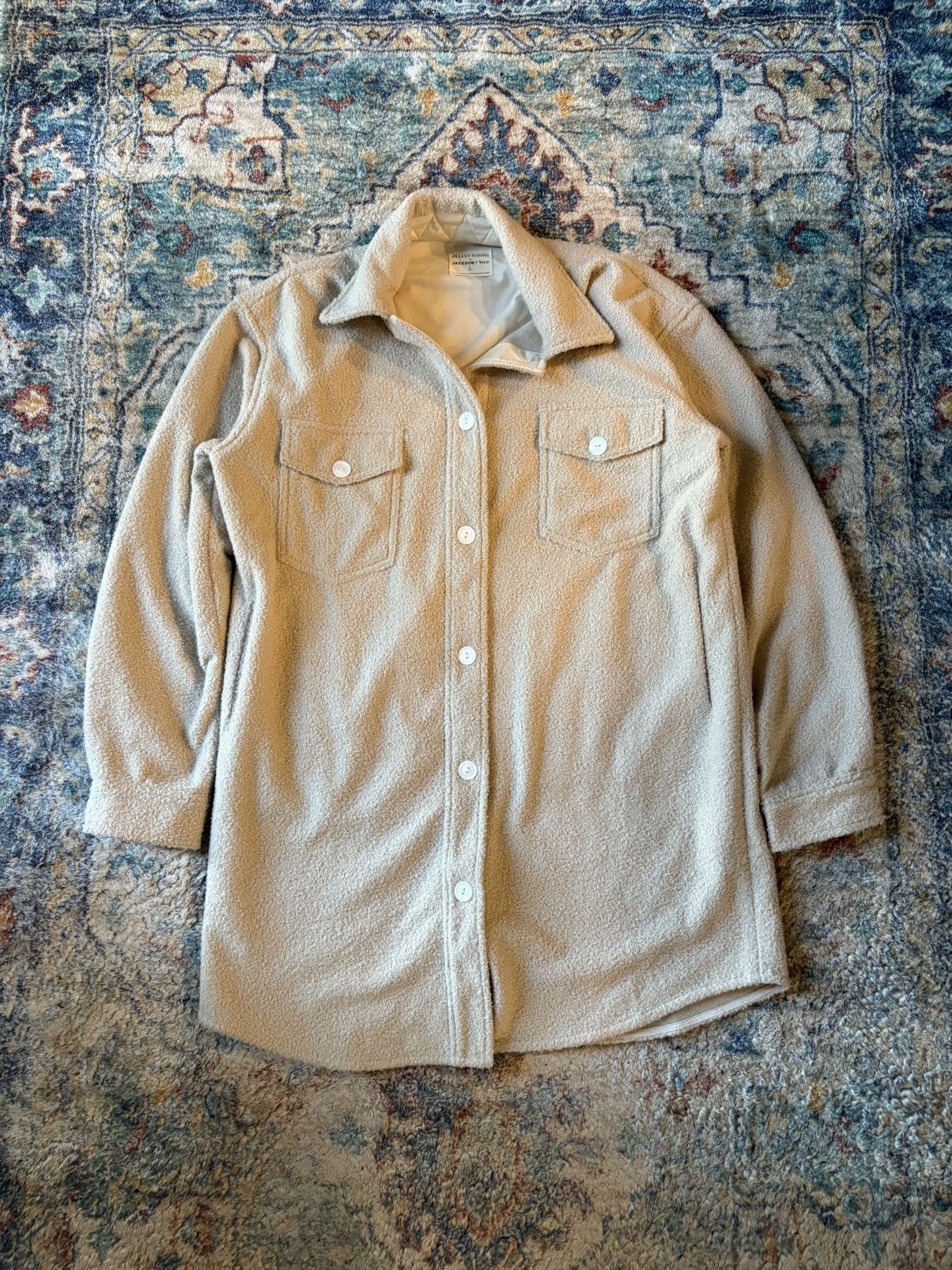 Other Jillian Harris X Jackson Rowe Long Shacket Large Size L / US 10 / IT 46 - 1 Thumbnail