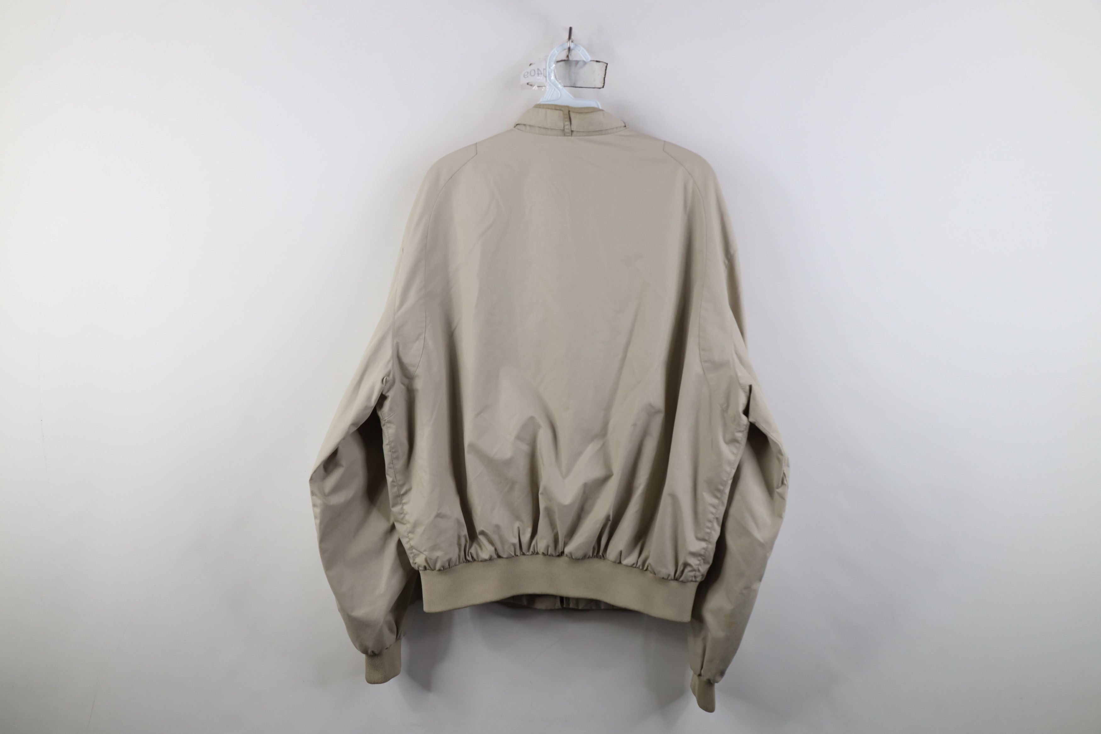 Vintage Vintage 80s 90s Streetwear Cafe Racer Bomber Jacket Beige Size US L / EU 52-54 / 3 - 13 Thumbnail