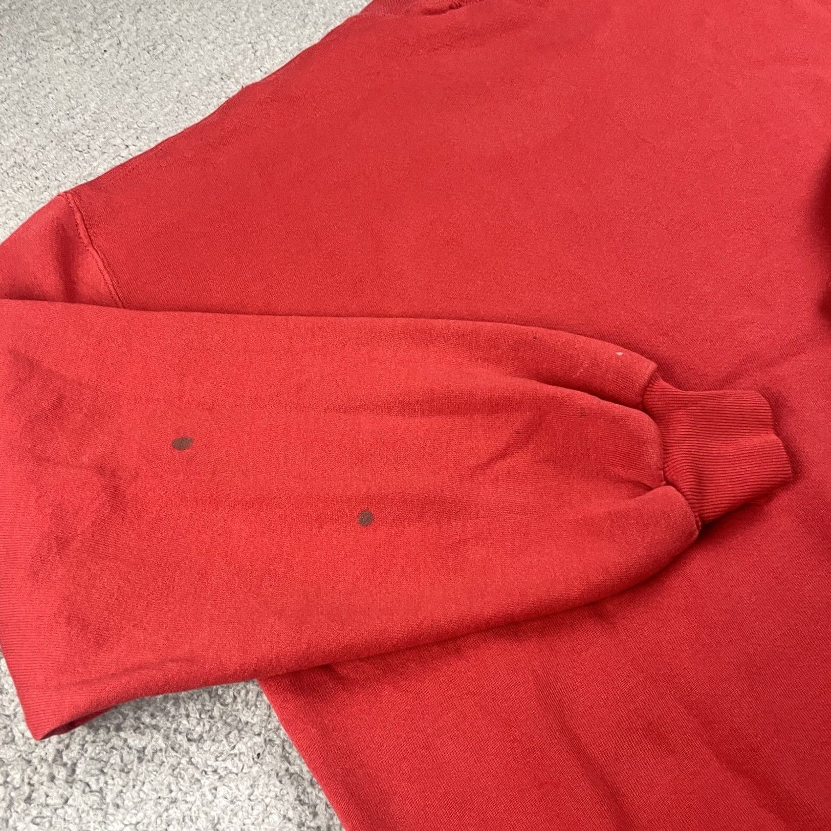 Russell Athletic VINTAGE Russell Athletic Sweatshirt Adult XL Red Crew Neck Pullover Mens Distressed Grunge USA Classic Size US XL / EU 56 / 4 - 6 Thumbnail