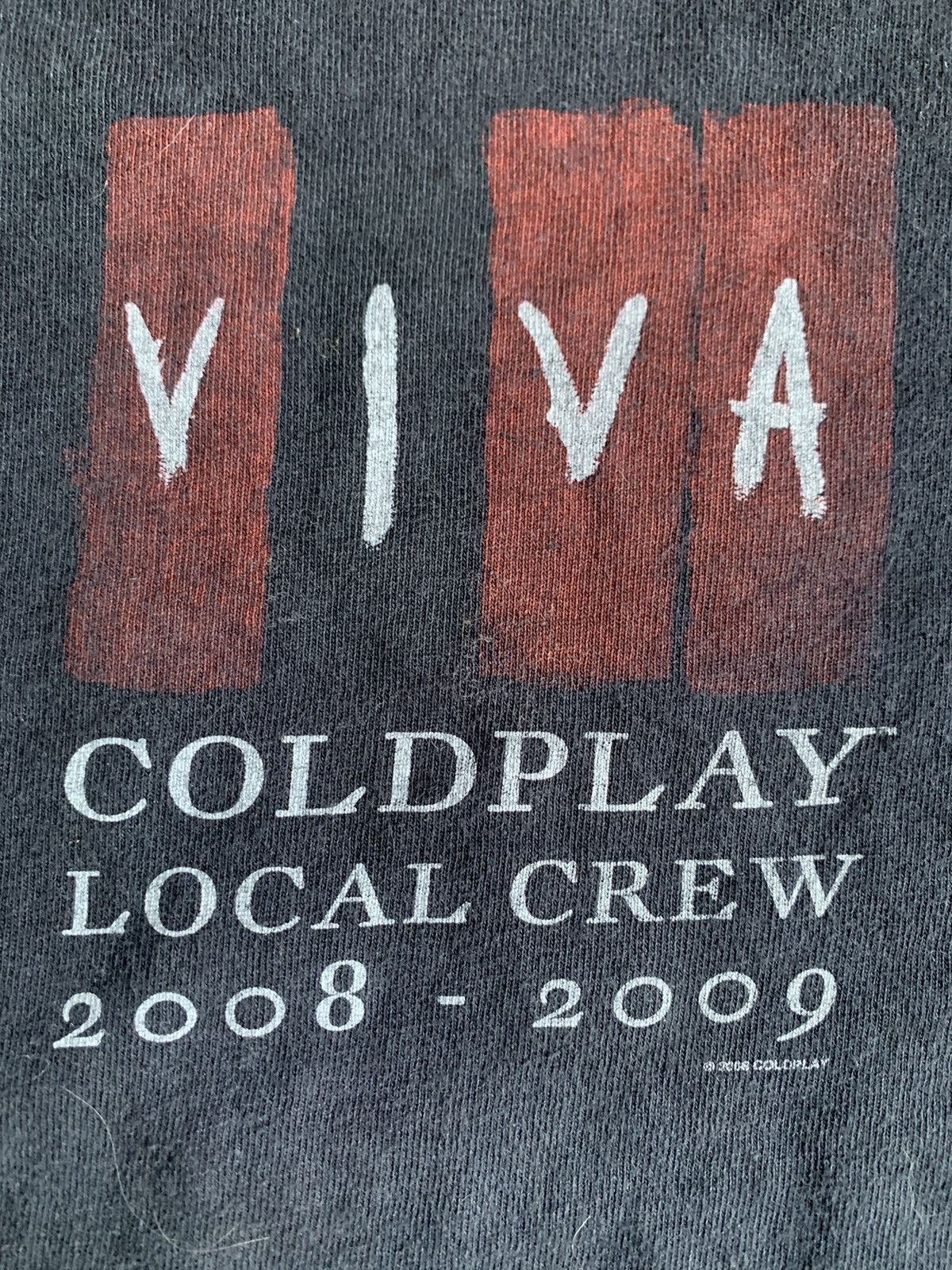 Band Tees Vintage coldplay viva local crew t shirt by jerzees Size US M / EU 48-50 / 2 - 7 Thumbnail