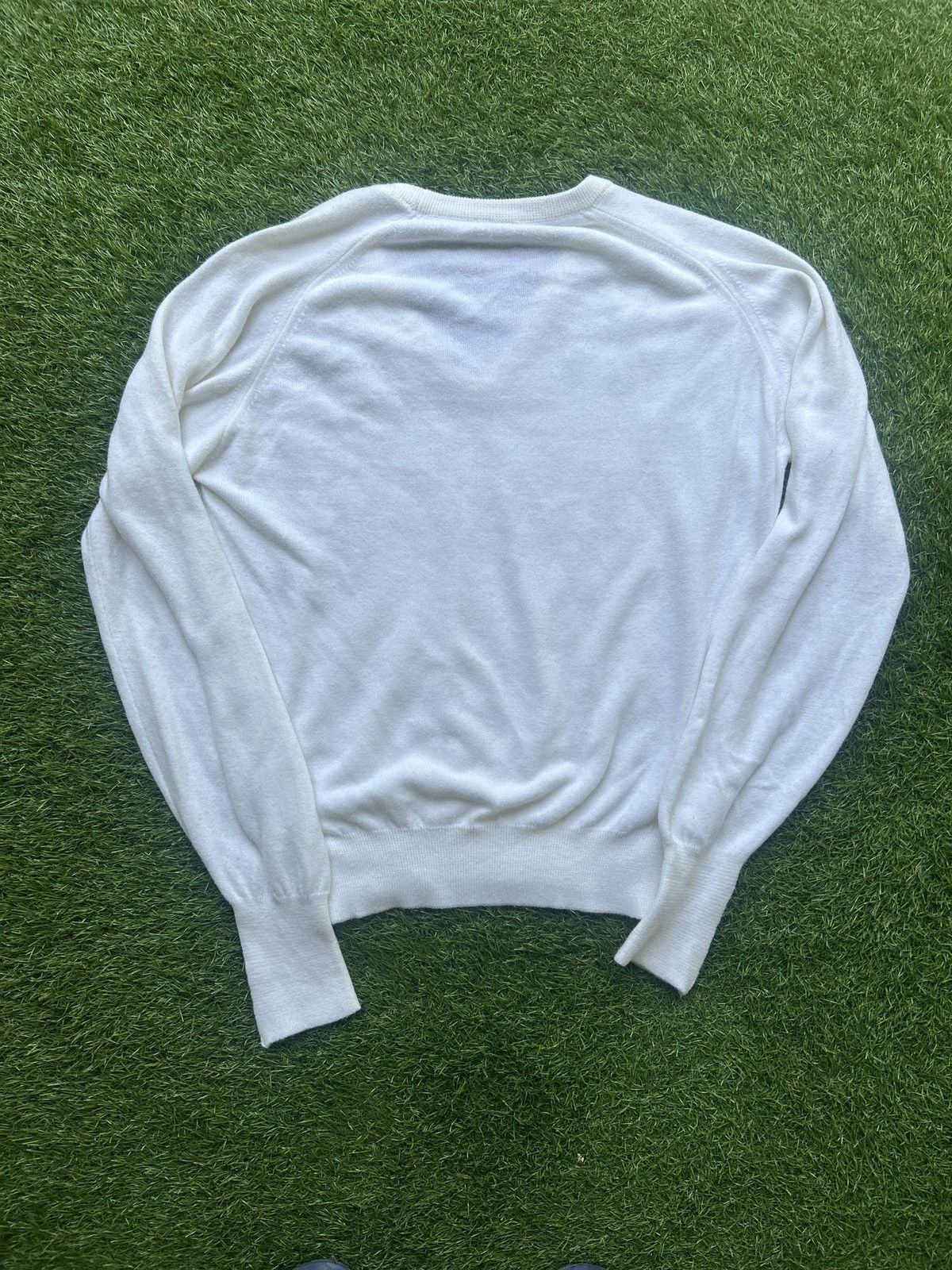 Vintage ntage 80’s Maryland Crest V-Neck Sweater Size US M / EU 48-50 / 2 - 4 Thumbnail
