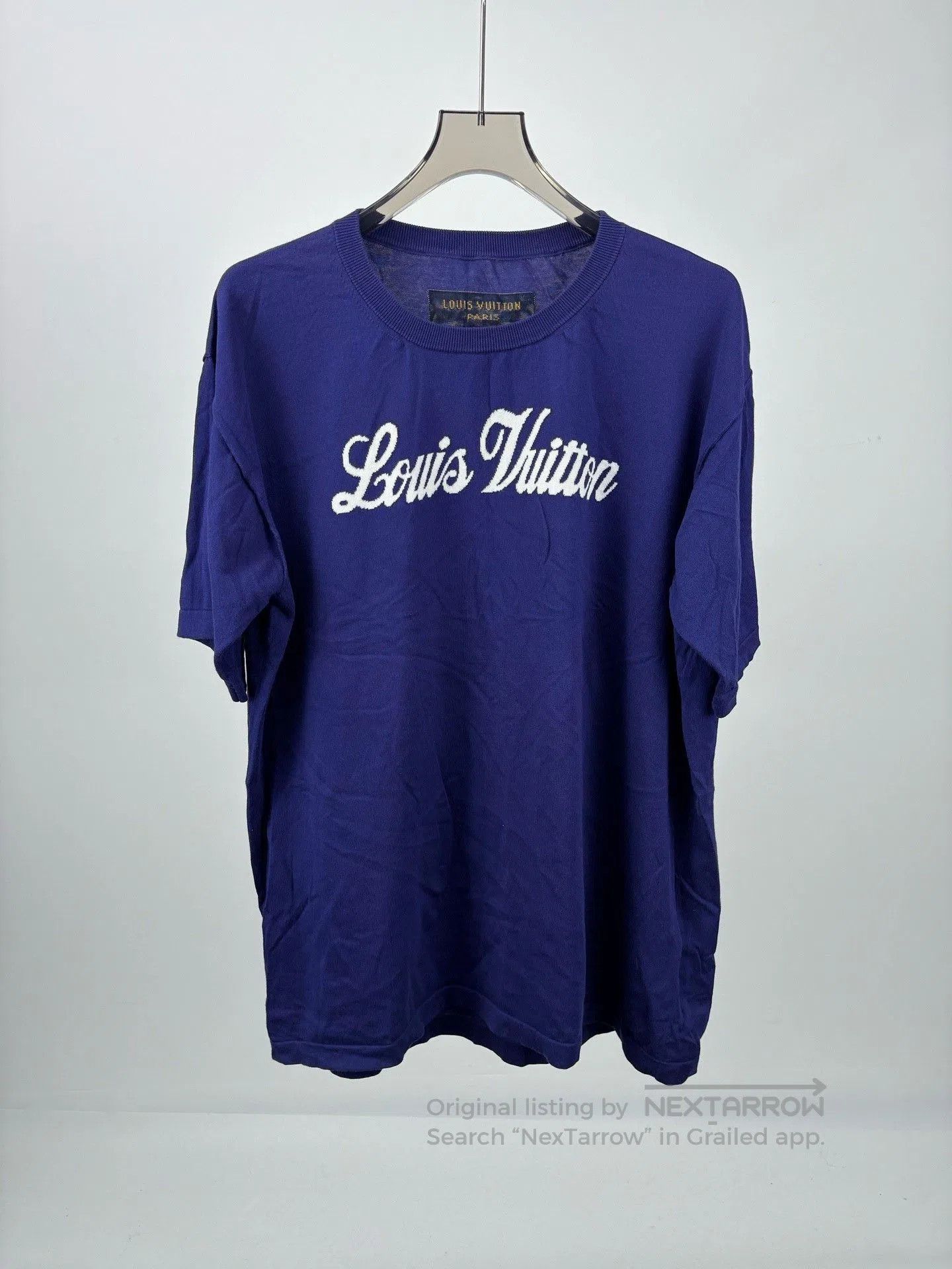 Louis Vuitton Louis Vuitton LV Chest Logo Knit Short Sleeve. Size US XL / EU 56 / 4 - 1 Thumbnail
