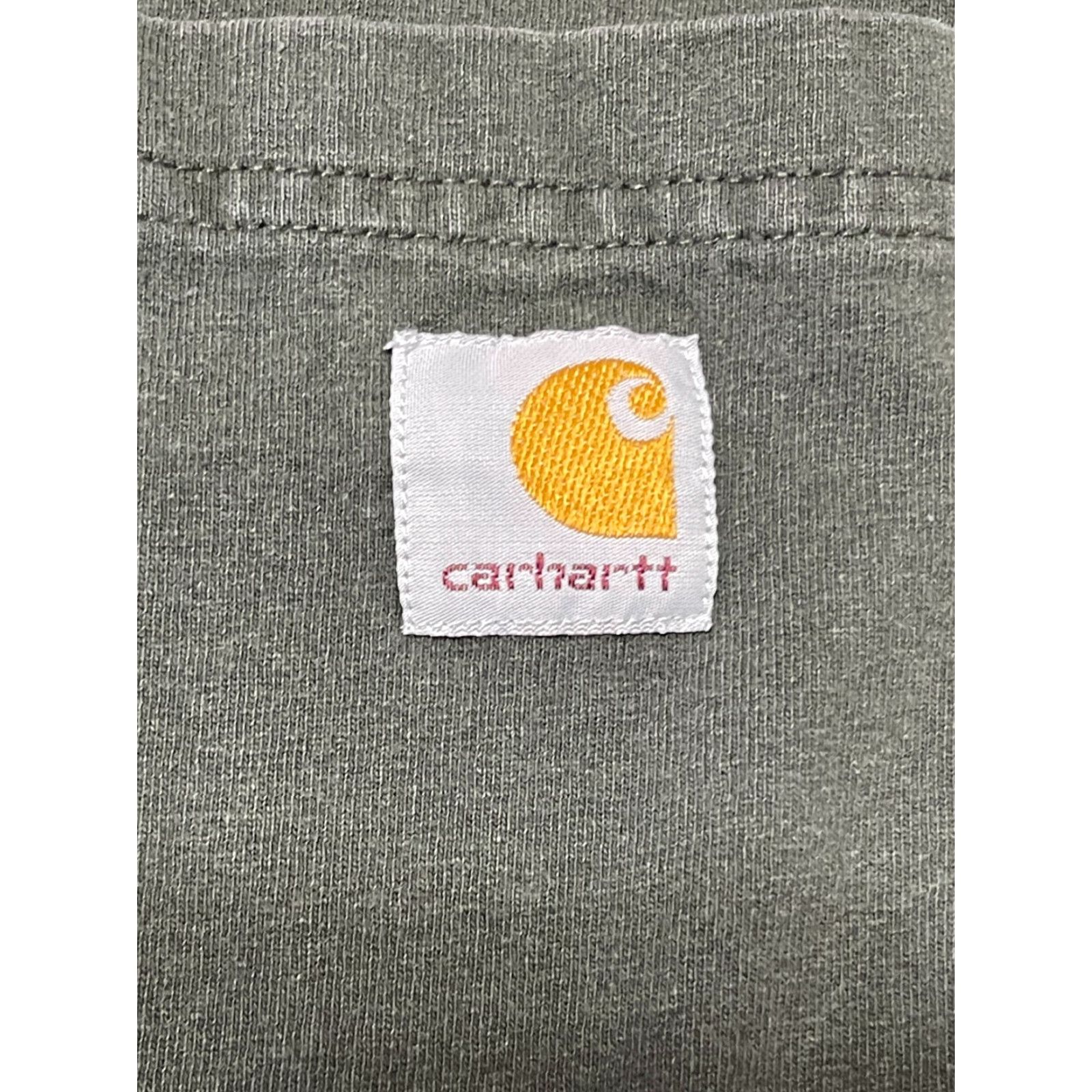 Carhartt Carhartt Shirt Men's XL Tall Green Original Fit Mens Size US XL / EU 56 / 4 - 3 Thumbnail