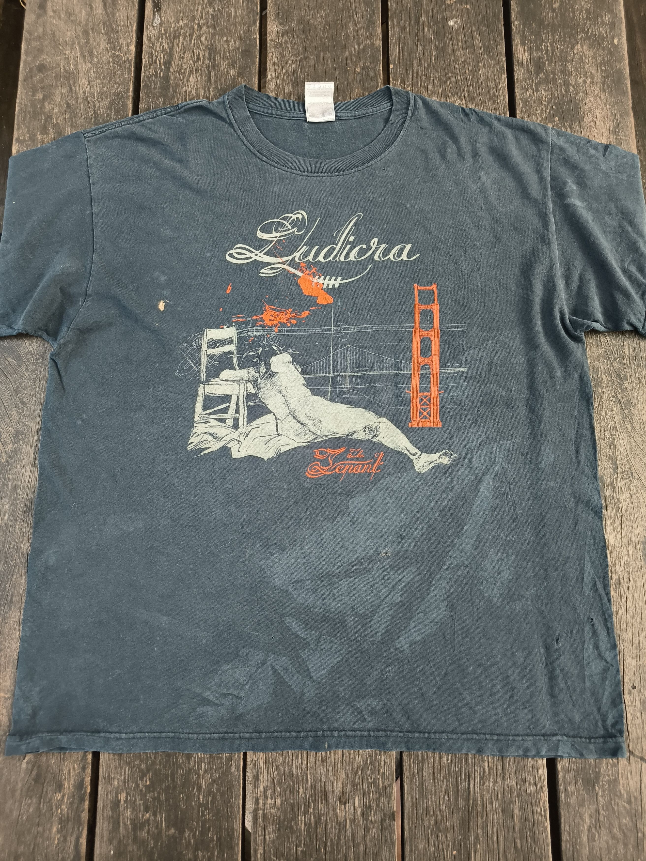 Band Tees Vintage Ludrica (The Tenant) shirt Size US XL / EU 56 / 4 - 2 Thumbnail