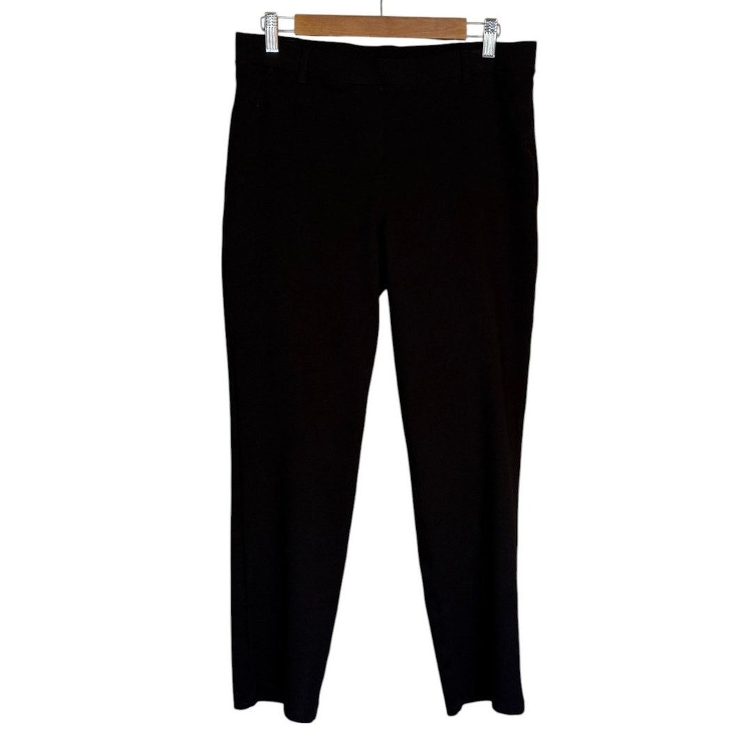 Quince Quince Pants Women Large Black Stretch Ankle Minimalist Size 32" / US 10 / IT 46 - 1 Thumbnail