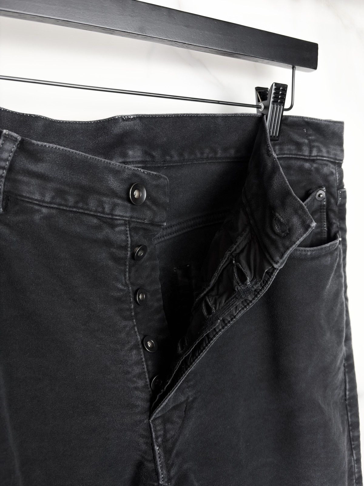 Rick Owens FW14 Rick Owens Moody Moleskin Cotton Torrence Denim Jeans Size US 32 / EU 48 - 9 Thumbnail