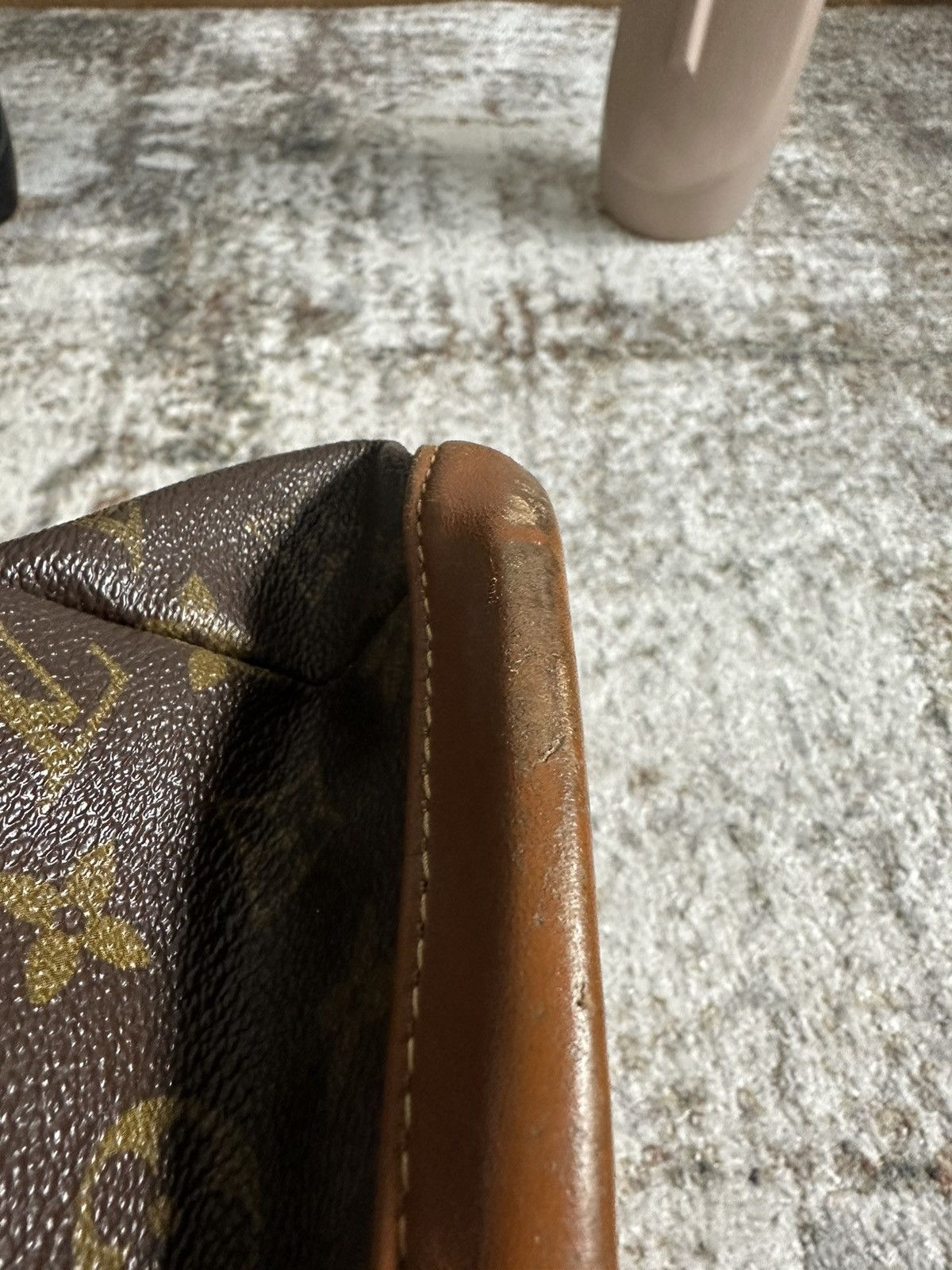 🔥 Louis Vuitton Monogram Bucket GM Bag French Co. Vintage