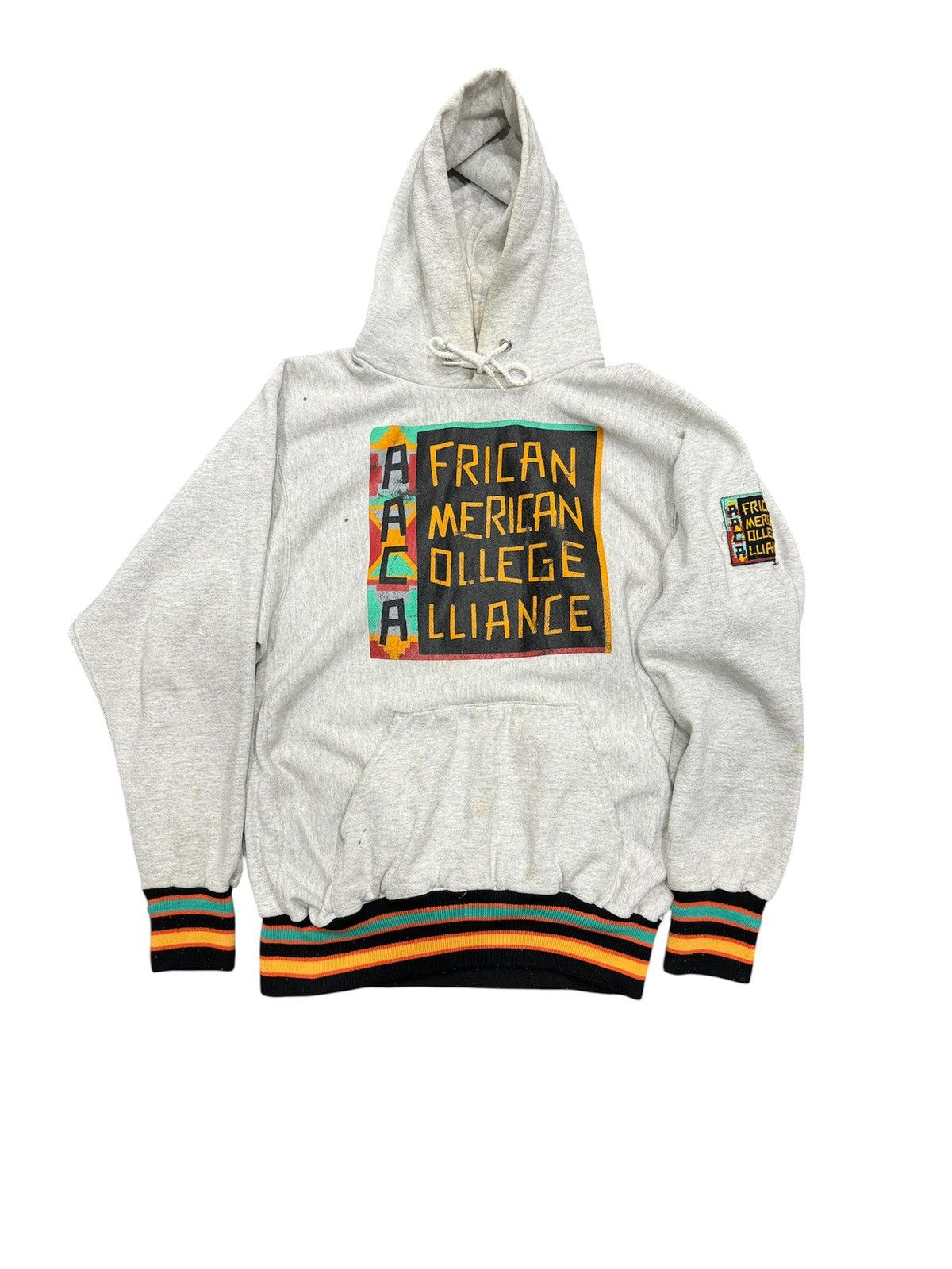 Vintage Vintage African American College Alliance Hoodie Size Xl Size US XL / EU 56 / 4 - 3 Thumbnail