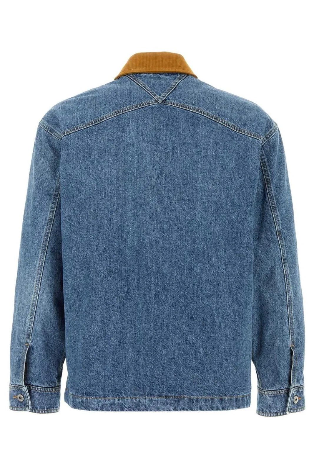 Bottega Veneta Bottega Veneta Long Sleeved Padded Denim Jacket Size US M / EU 48-50 / 2 - 2 Thumbnail