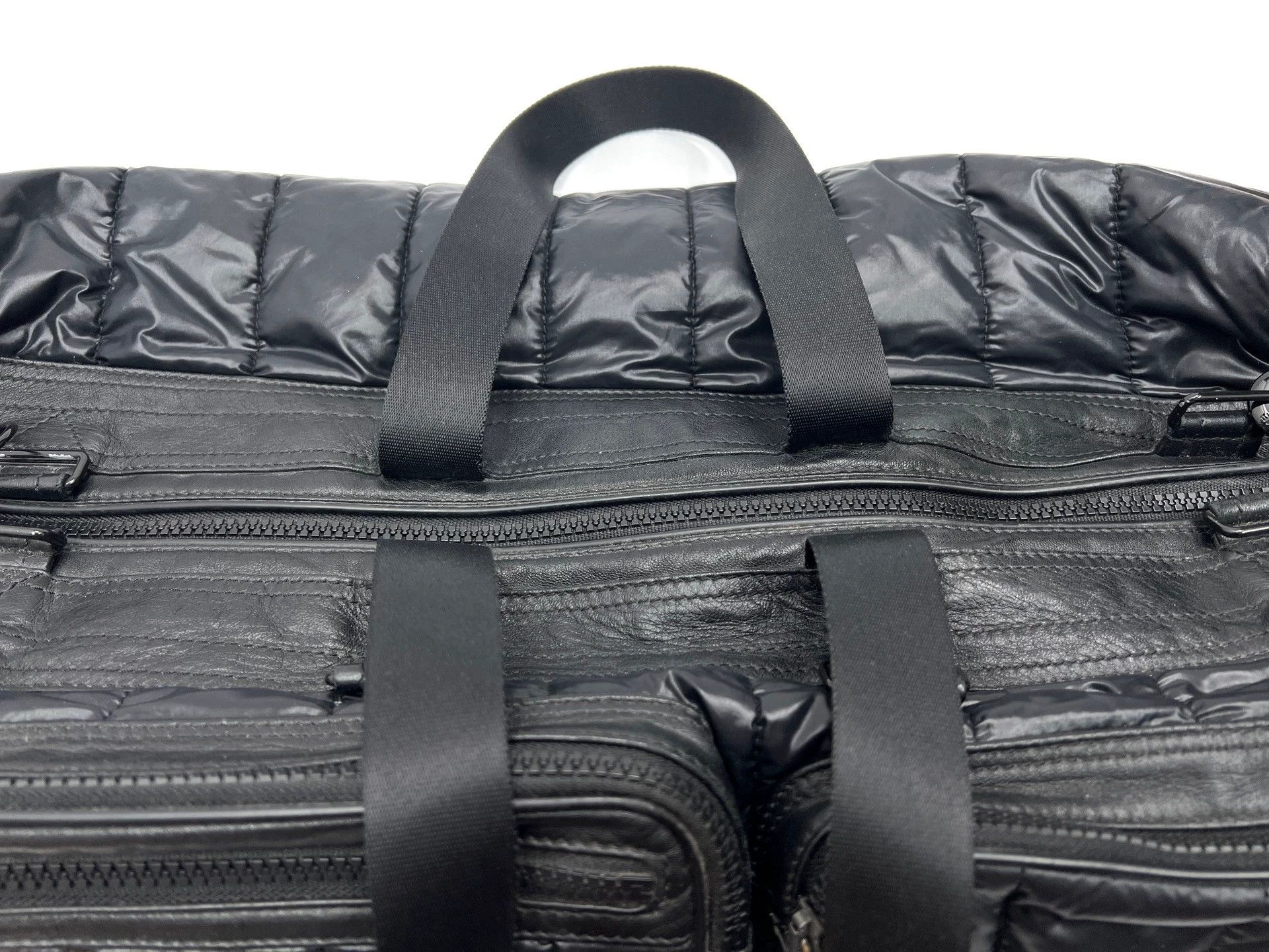 Dior Dior Homme 07AW Quilted Down-Leather Deville Cross Size ONE SIZE - 5 Thumbnail