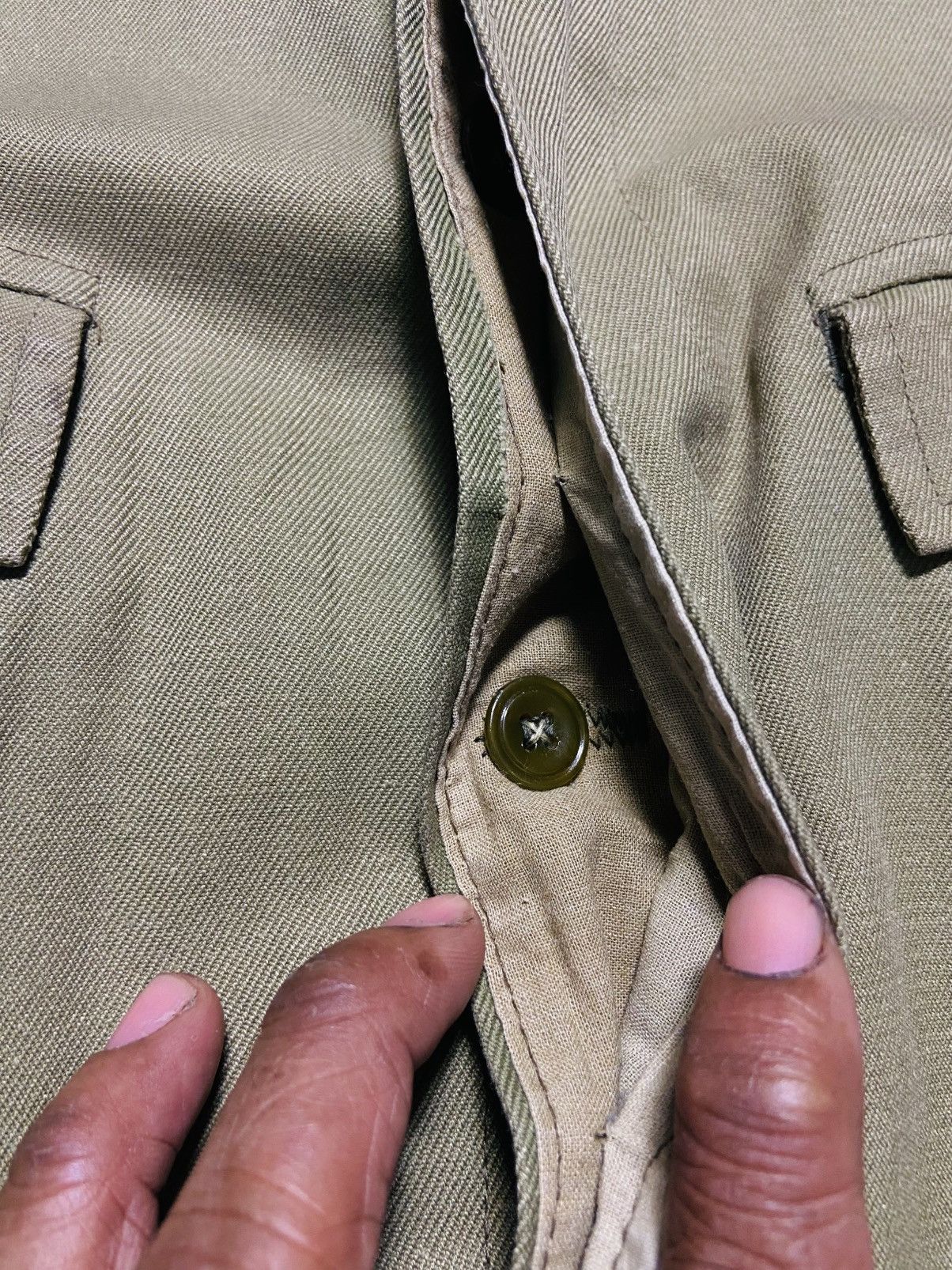Vintage Super Rare 🔥🔥Vintage 80’s Soviet Army Shirt Size US L / EU 52-54 / 3 - 12 Thumbnail