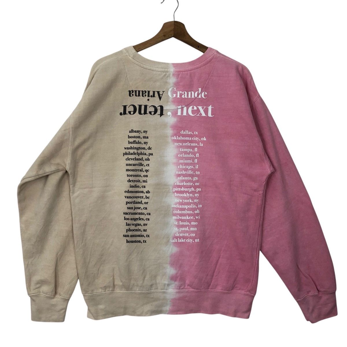 Ariana Grande store sweetener crewneck