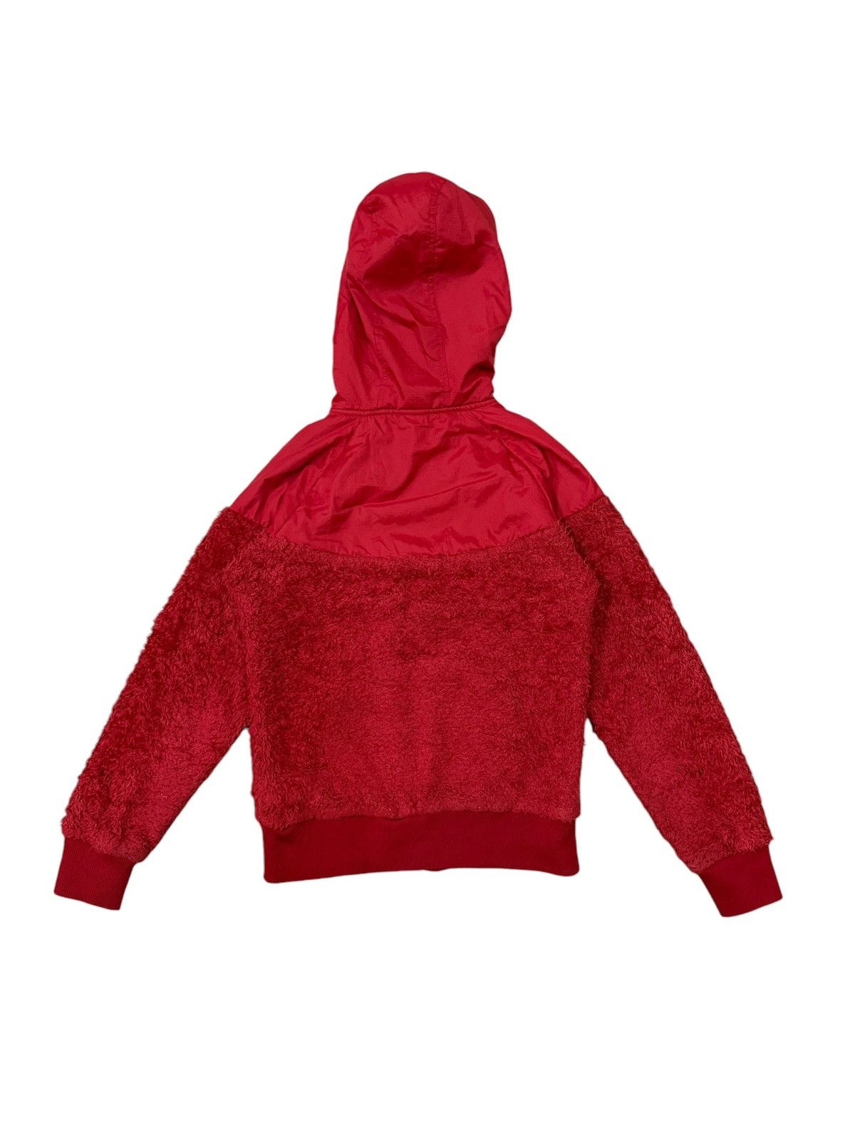 Nike Vintage Nike Shearling Fleece Sweater Hoodie Jacket Size US XS / EU 42 / 0 - 2 Thumbnail