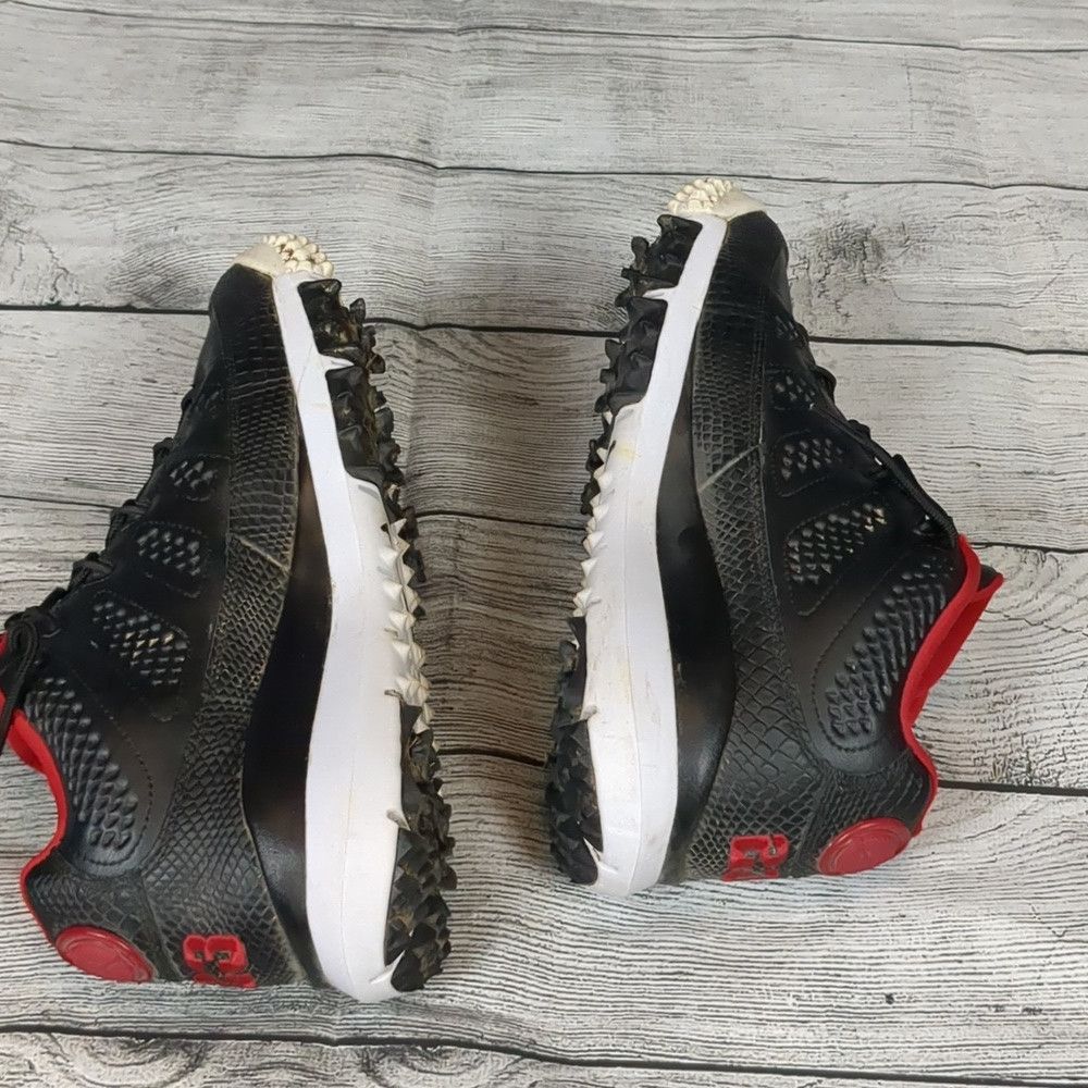 Jordan Brand Air Jordan retro 9 IX bred golf shoes size 8.5 Size US 8.5 / EU 41-42 - 9 Thumbnail