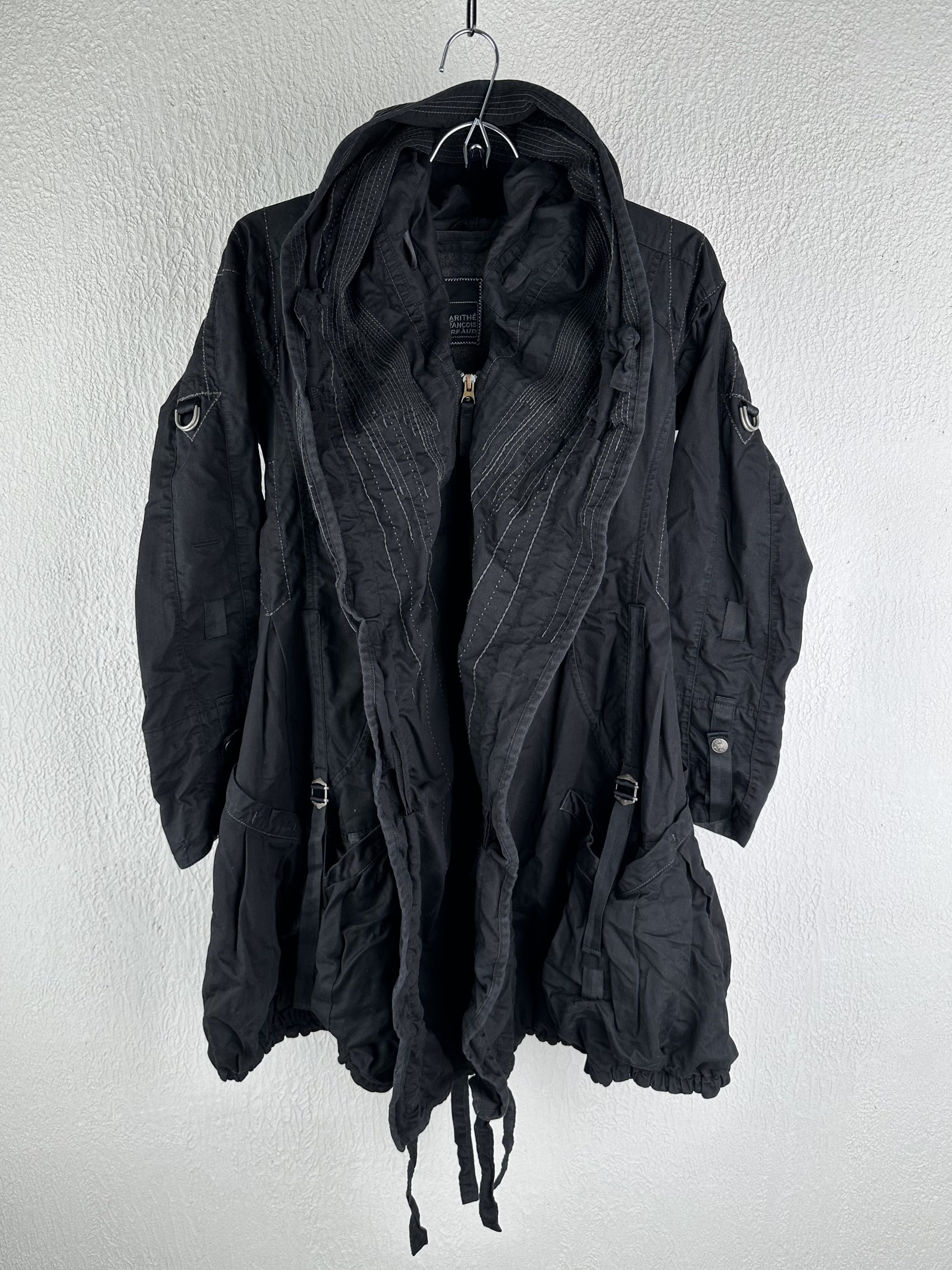 image of Archival Clothing x Marithe Francois Girbaud Bondage Vintage Oversized Jacket in Black, Women's (Si