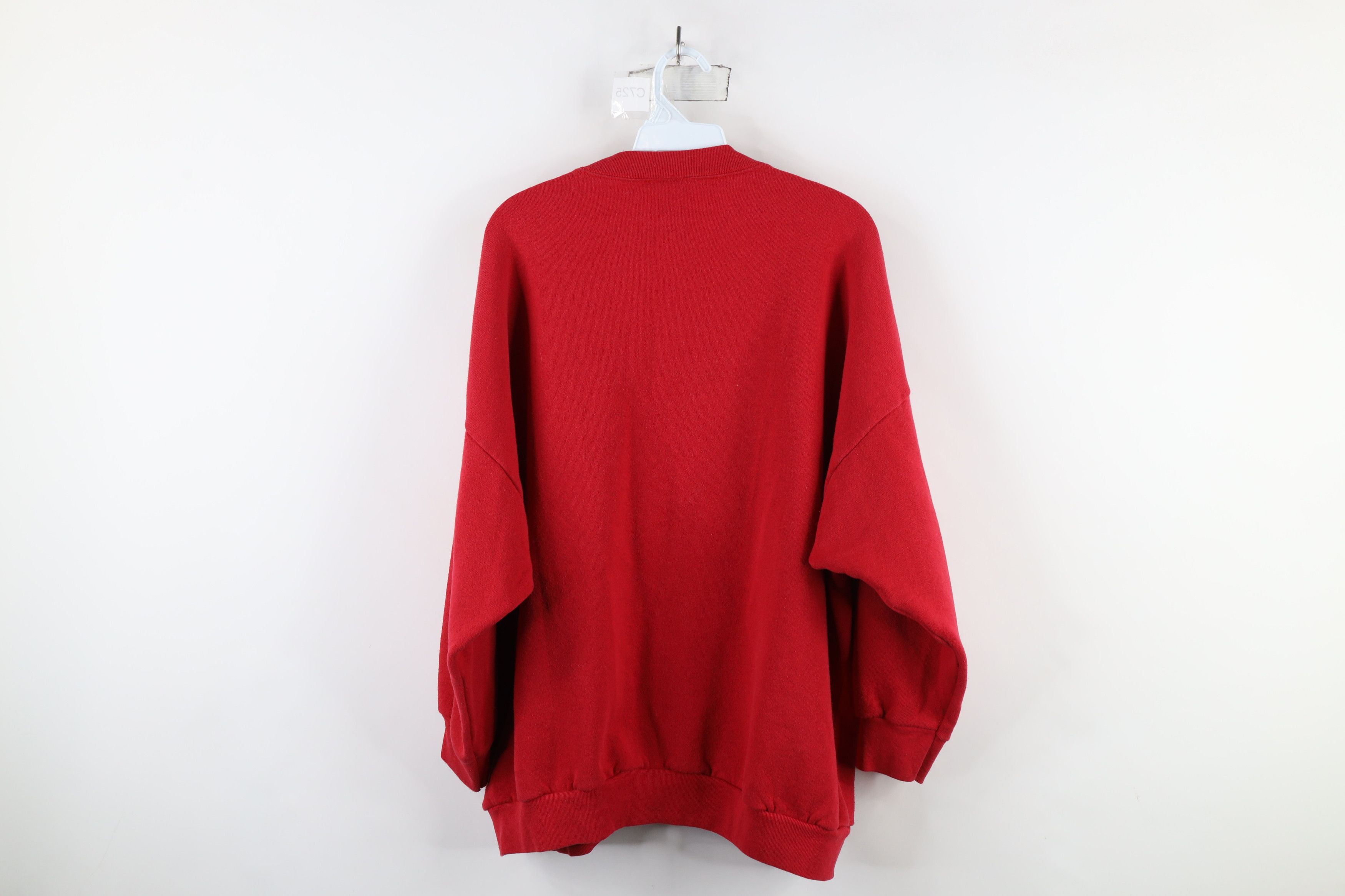 Vintage Vintage 90s Streetwear Christmas Santa Claus Sweatshirt USA Size 3XL / US 20-22 - 12 Thumbnail