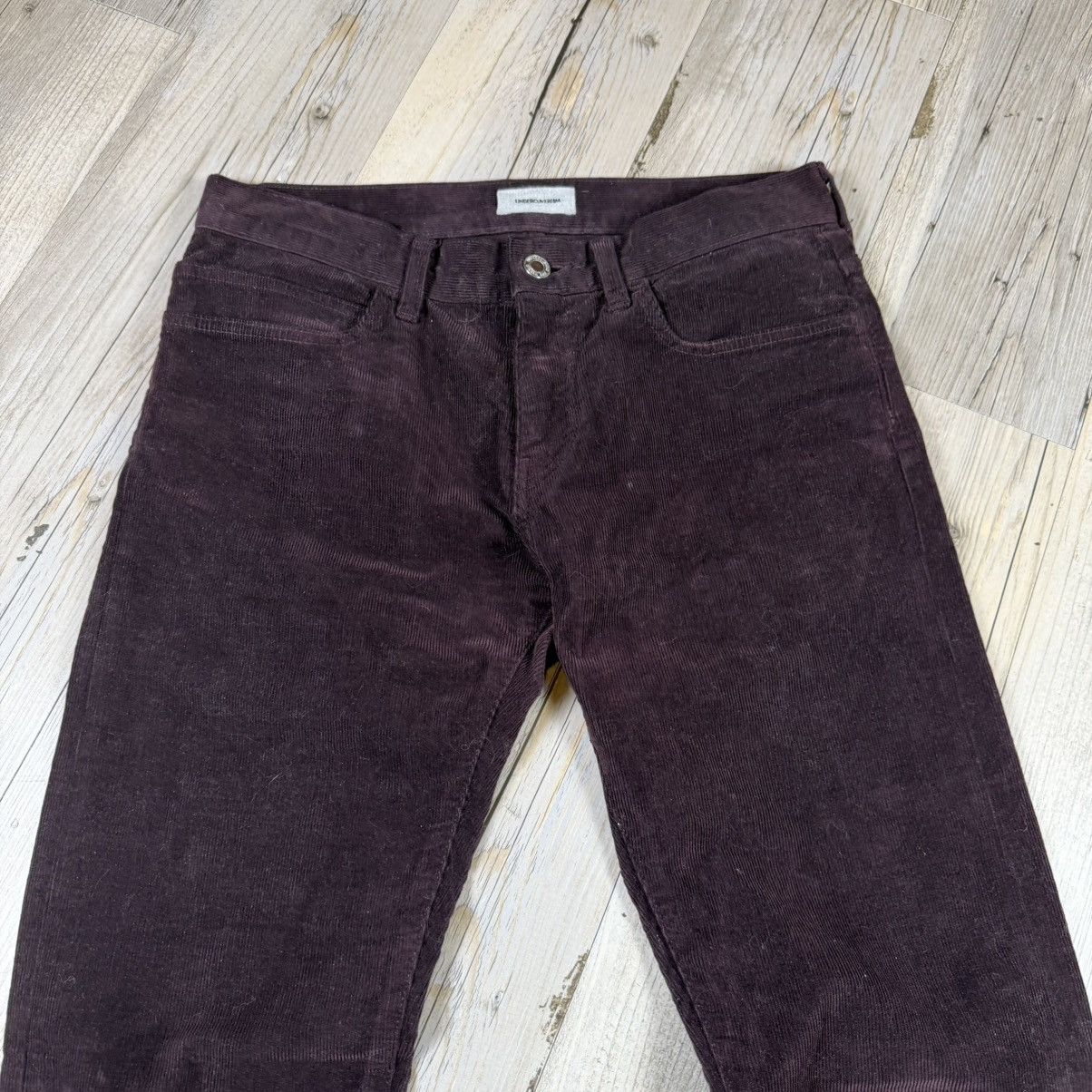 Undercover Rare Undercoverism Undercover Insert Plum Corduroy Pants Size US 30 / EU 46 - 2 Thumbnail