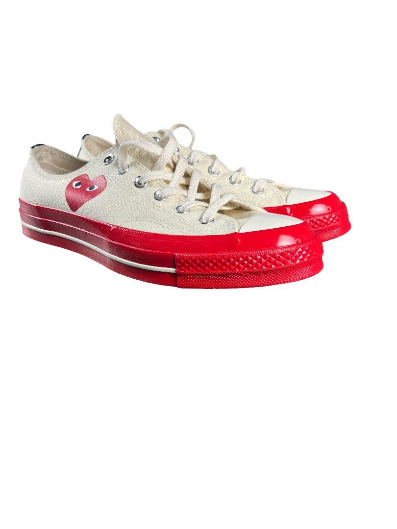Comme des Garcons Comme des Garçons PLAY x Converse Chuck Taylor Low Size US 8 / EU 41 - 10 Thumbnail