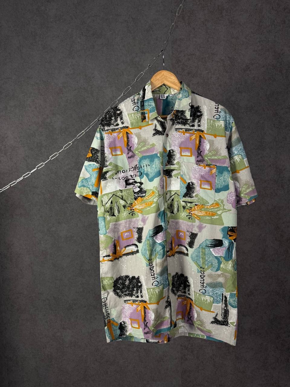 Vintage Art crazy Hawaiian shirt Size US L / EU 52-54 / 3 - 1 Thumbnail