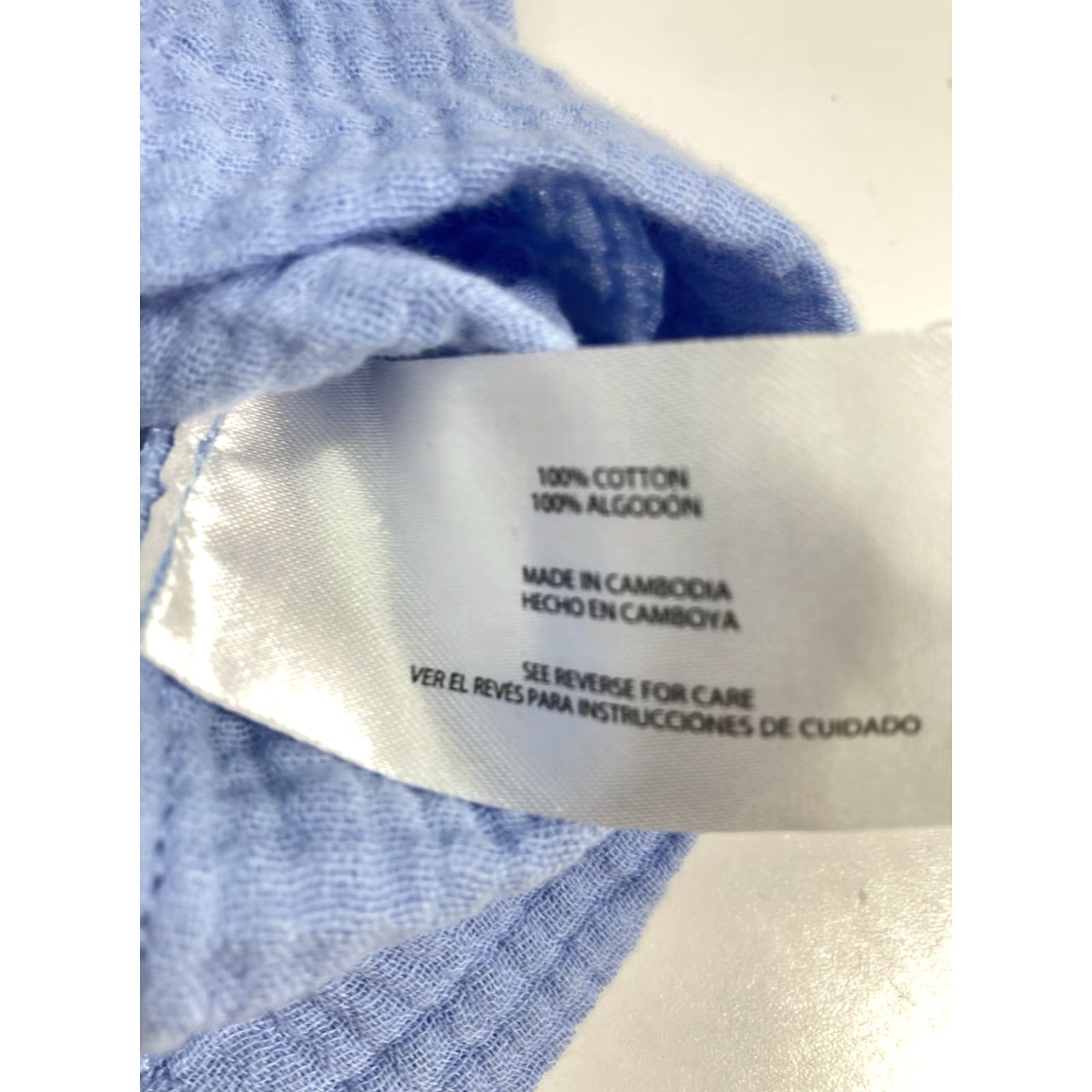 Gap Gap Dress Women XS Blue Short Sleeve Pockets Crinkled Gauze Tiered NWT Maxi Vintage: No, Gap, Regular, Cotton, 19 Across Chest 38 Shoulders to Waist Size 26" / US 2 / IT 38 - 6 Thumbnail