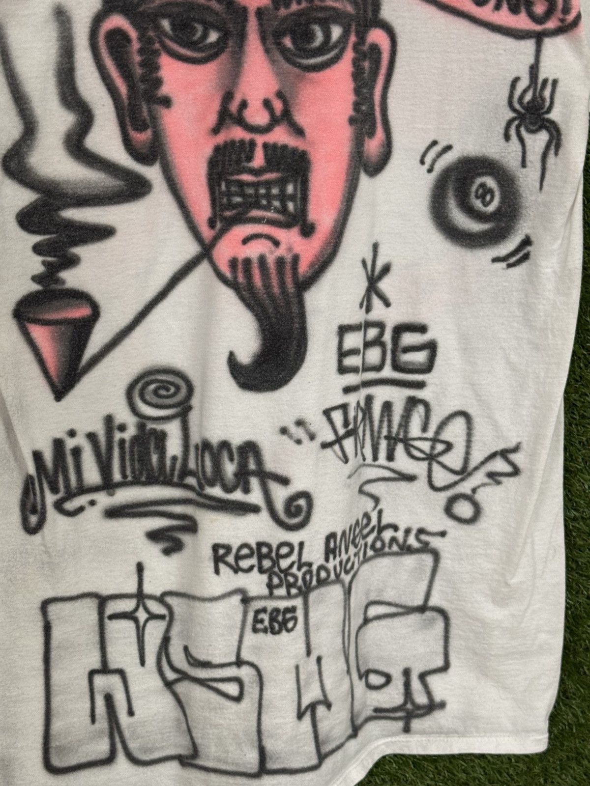 Vintage Vintage Graffiti Airbrushed Gang West Side Chicano Tee Size US M / EU 48-50 / 2 - 3 Thumbnail