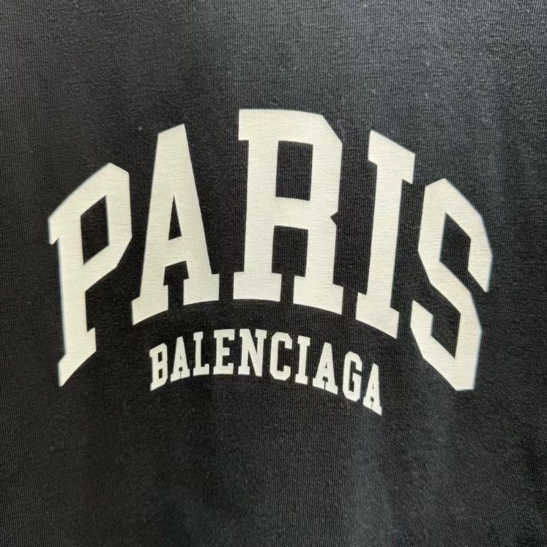 Balenciaga Balenciaga Paris Letter Print Logo Short Sleeve 2505-Nextar Size US M / EU 48-50 / 2 - 2 Thumbnail