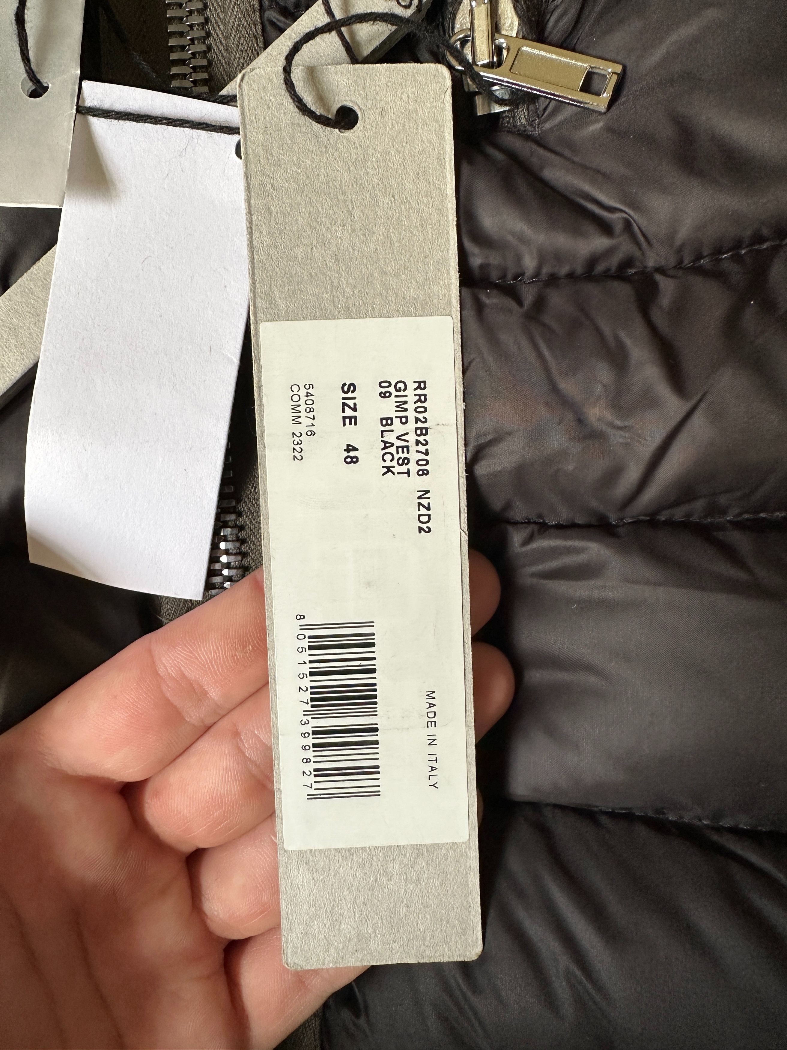 Rick Owens Rick Owens FW 22 Gimp Vest Size US M / EU 48-50 / 2 - 7 Thumbnail