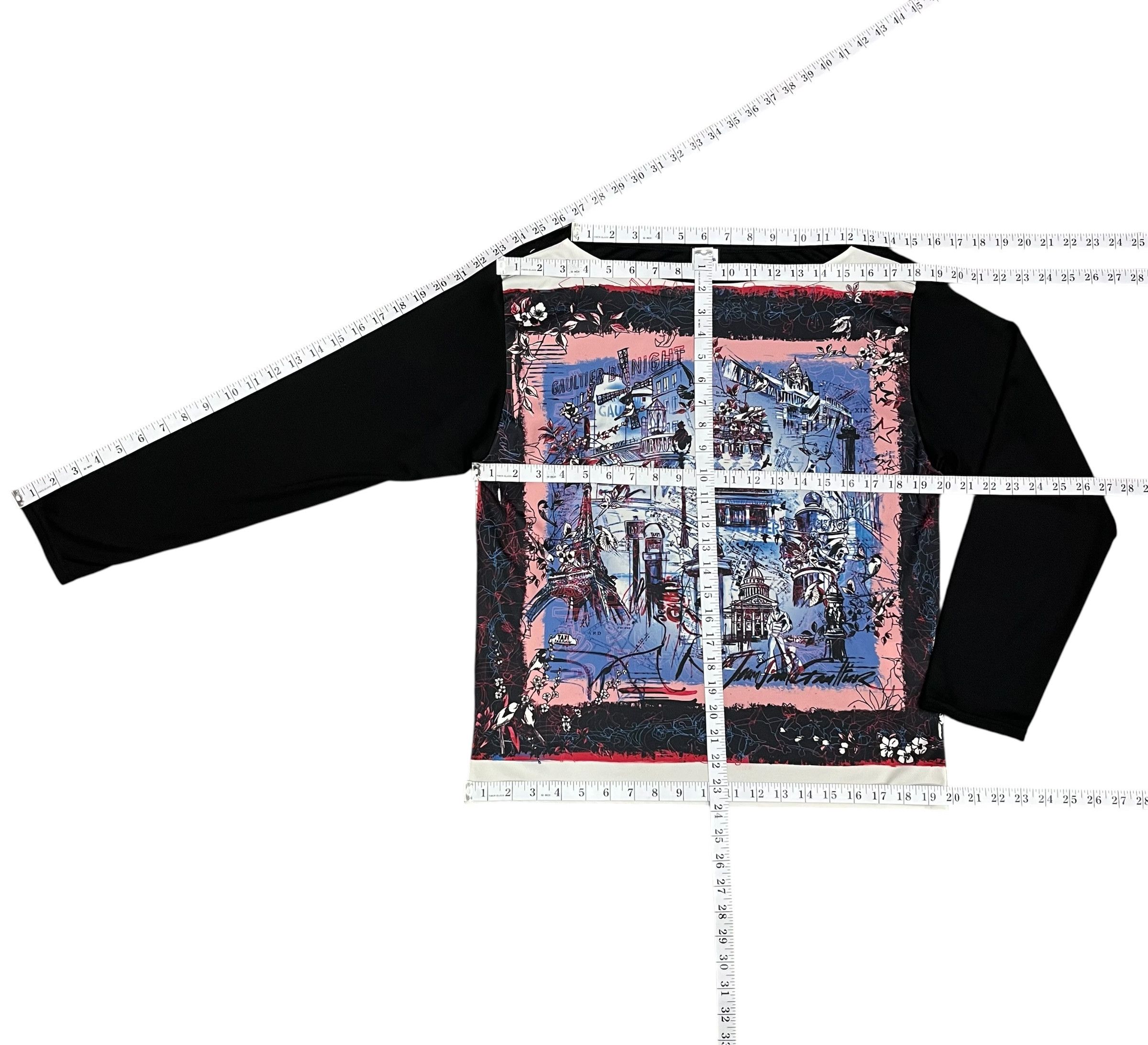 Jean Paul Gaultier 🔥Jean Paul Gaultier Hardcore Night Graphic Archive Size M / US 6-8 / IT 42-44 - 7 Thumbnail