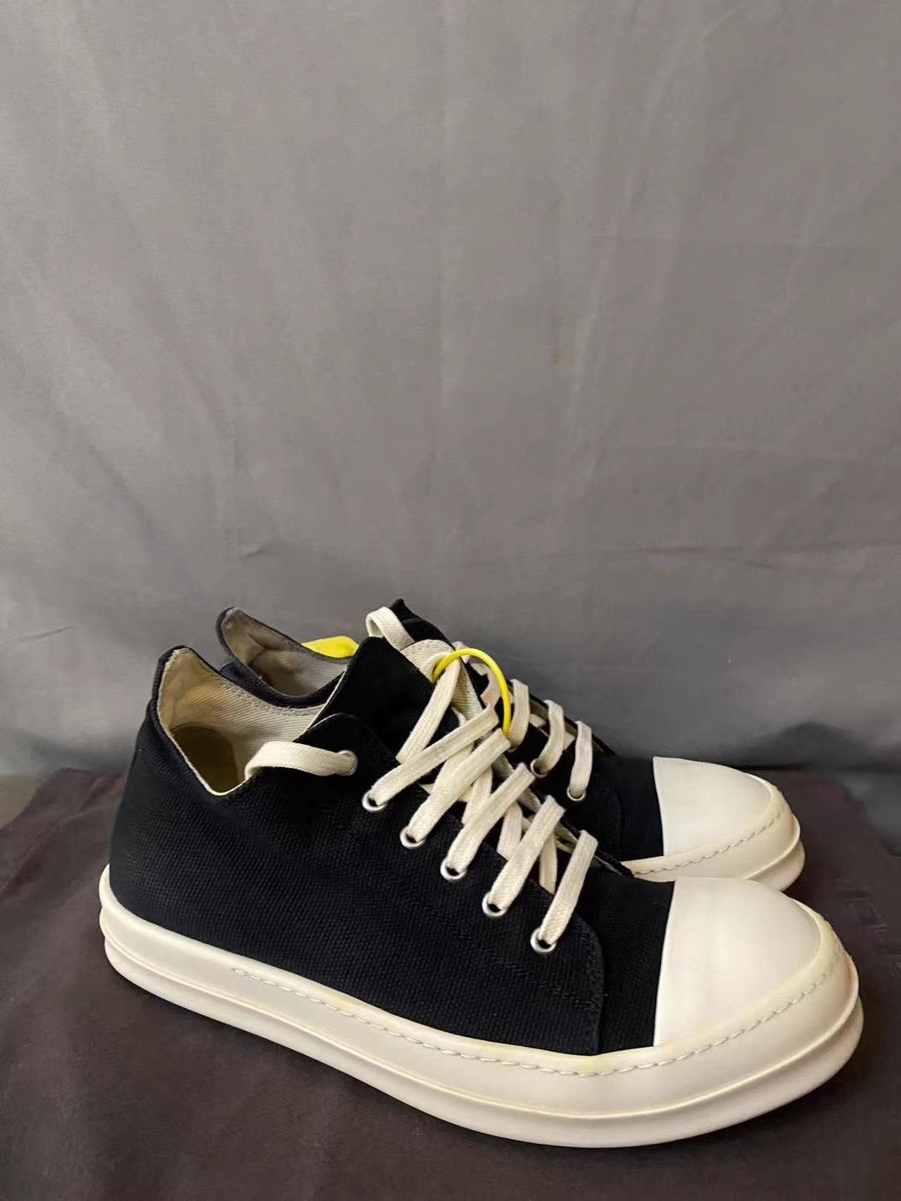 Rick Owens Rick Owens DRKSHDW Low Top Ramones Size US 9 / EU 42 - 3 Thumbnail