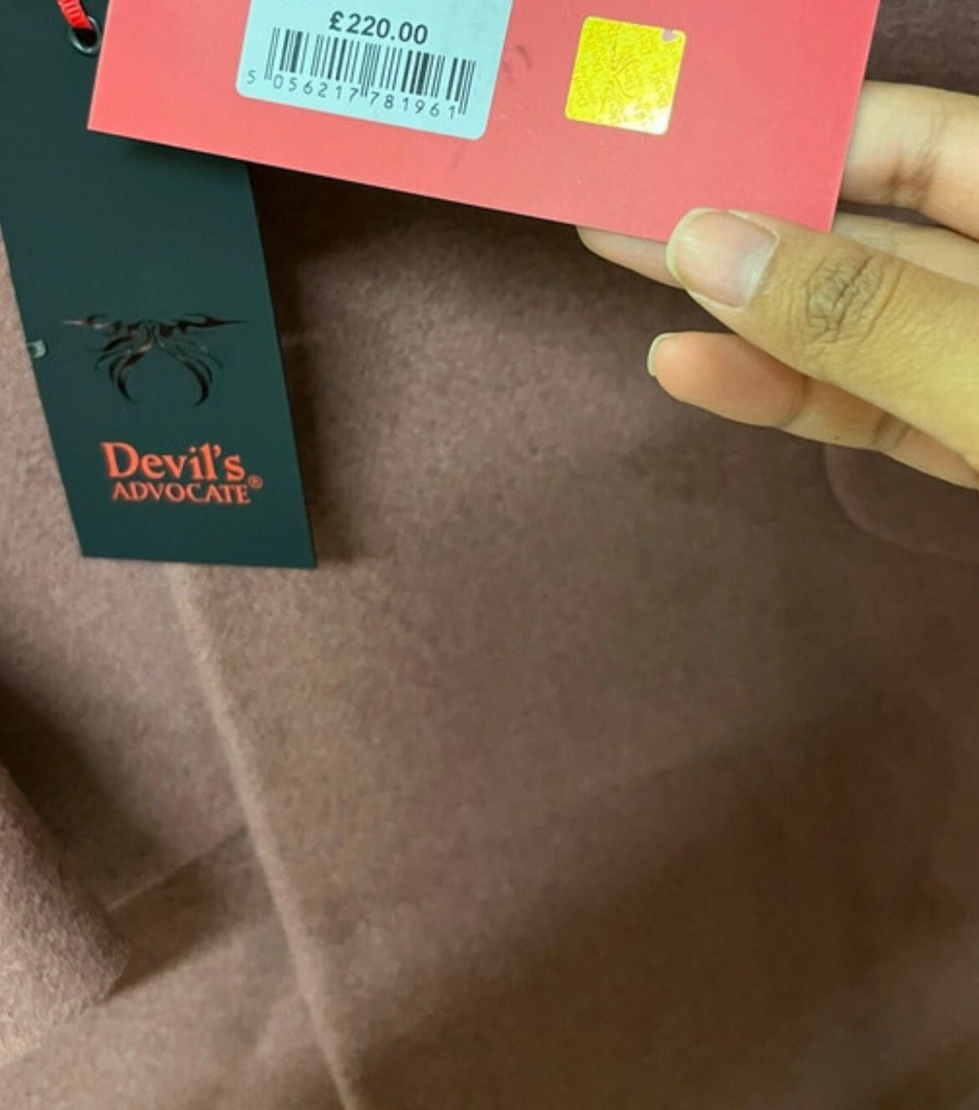 Other Devils Advocate longline oversized lapel coat in red-pink Size US XL / EU 56 / 4 - 2 Thumbnail