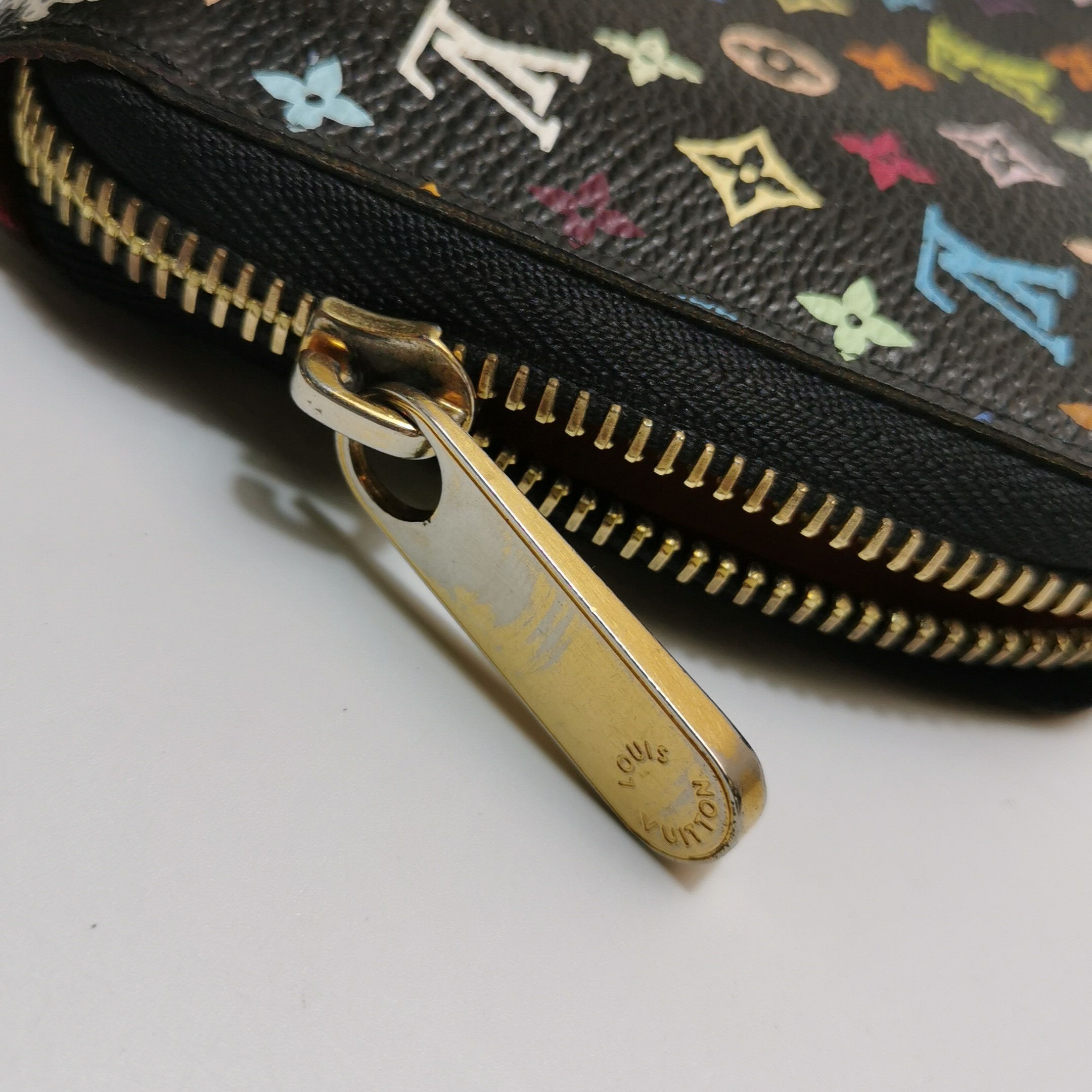 Louis Vuitton Louis Vuitton (LV) Zippy Black Tricolor Zip Around Wallet - Size ONE SIZE - 2 Thumbnail
