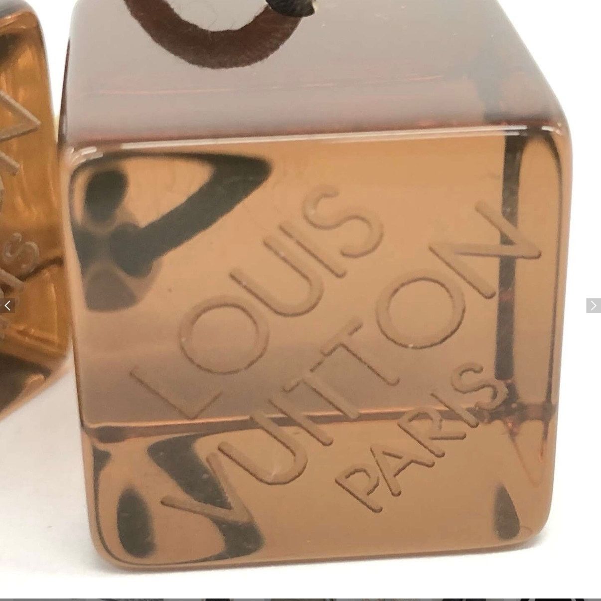 Louis Vuitton Louis Vuitton Hair Cube Set – 2 Pairs Brown & Clear Size ONE SIZE - 4 Thumbnail