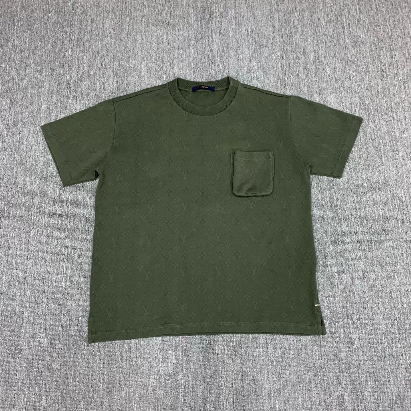 Louis Vuitton LV Green Monogram All Over Logo SS L 95 New Size US L / EU 52-54 / 3 - 1 Thumbnail