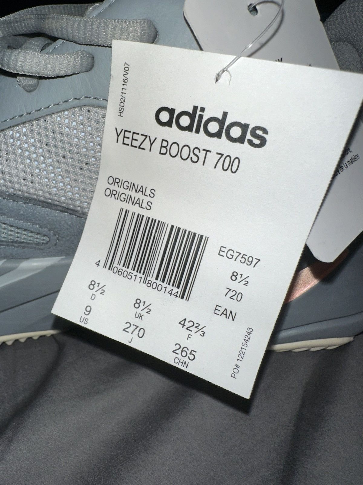 Adidas Adidas Inertia 700 2019 V1 Size 8.5 Size US 8.5 / EU 41-42 - 4 Thumbnail