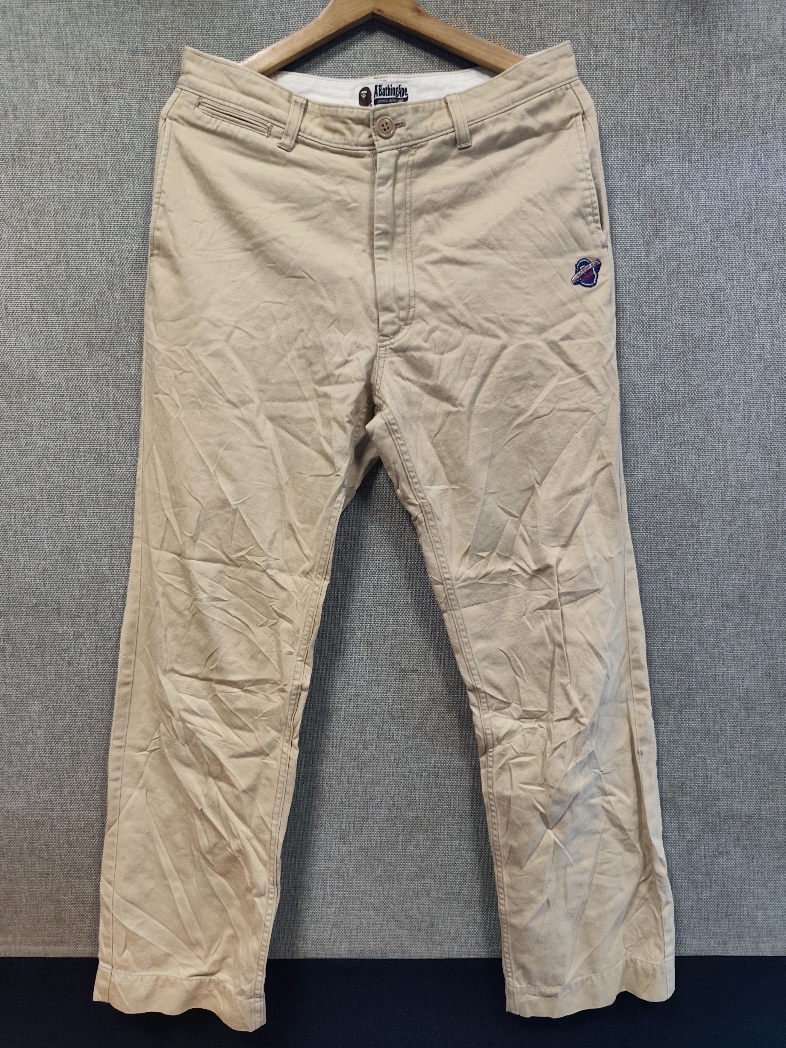 Bape A Bathing Ape Slack Casual Pants Size US 32 / EU 48 - 1 Thumbnail