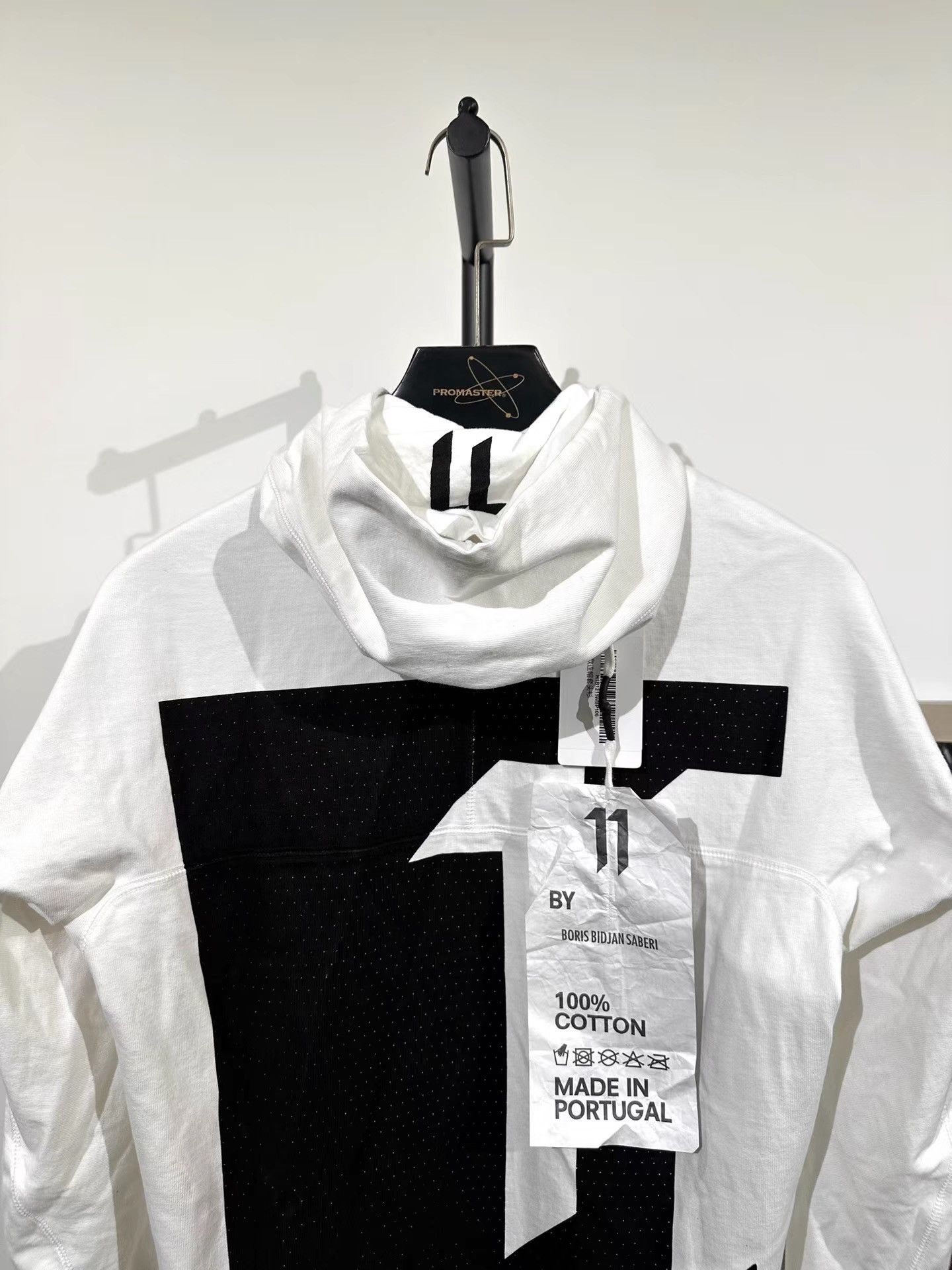 11 By Boris Bidjan Saberi Boris Bidjan Saberi 11by bbs H1B Hooded Sweatshirt K35 Size US XL / EU 56 / 4 - 3 Thumbnail